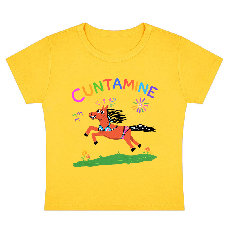 Cxxtamine Y2K Baby Tee