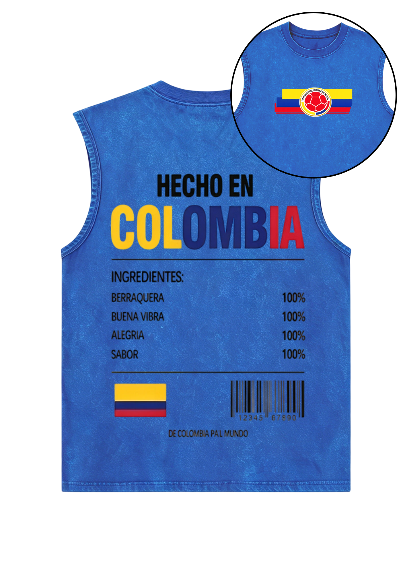 [Copy]Hecho En Colombia Washed Tank