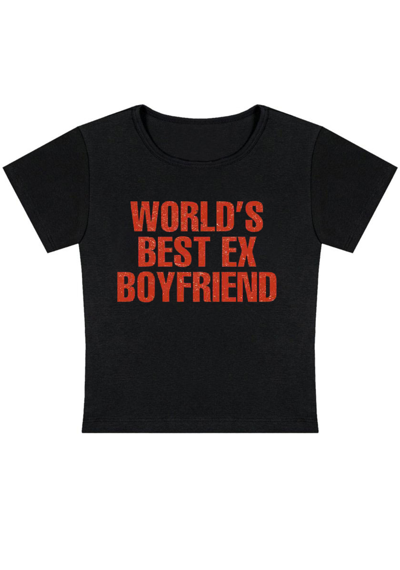 World's Best Ex Boyfriend Y2k Baby Tee