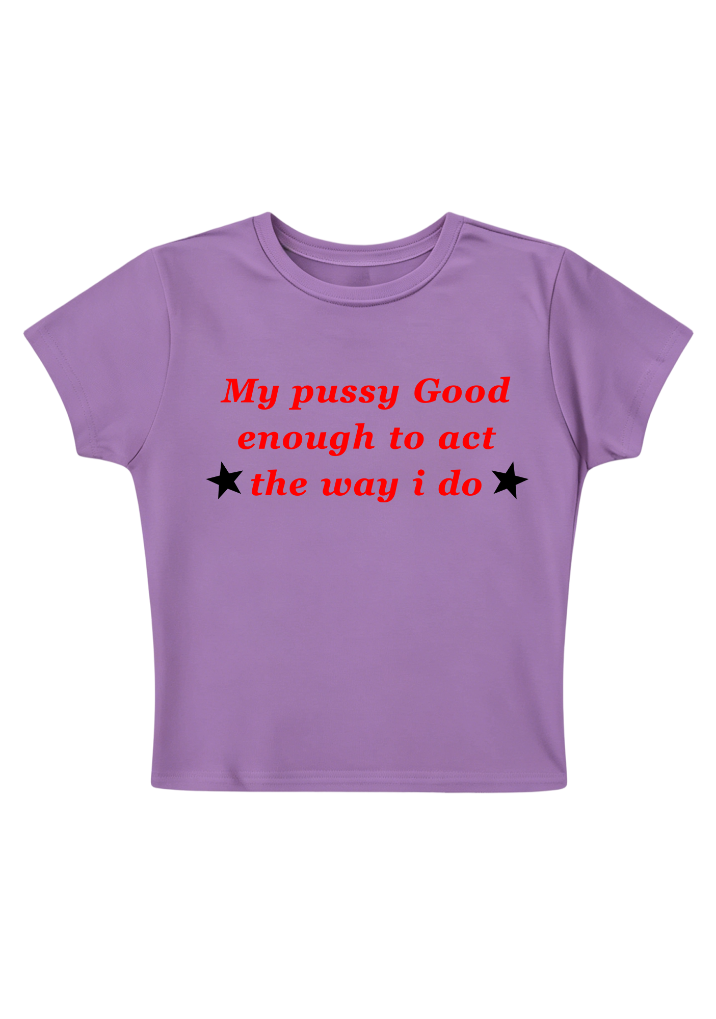 My PXXsy Good Enough Y2K Baby Tee