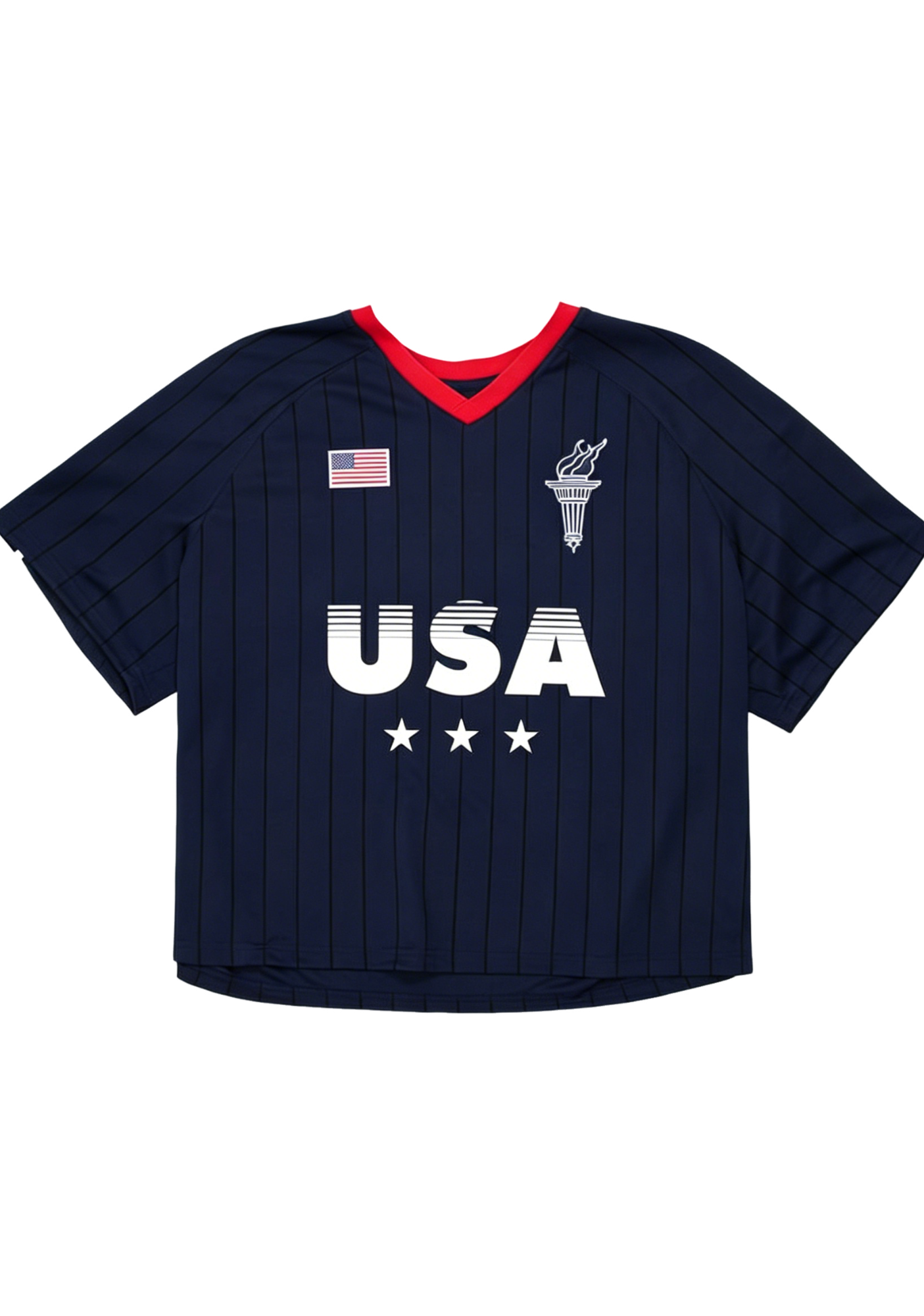 USA Baggy Crop Soccer Jersey