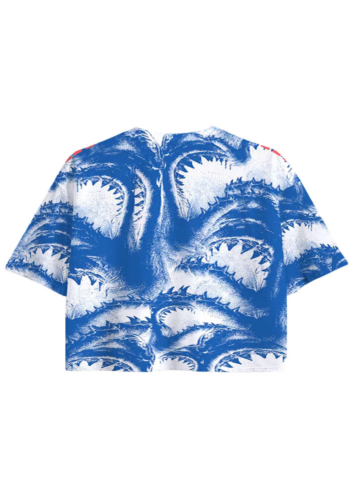 Cape Verde National Team Cropped Mesh Jersey Shirt