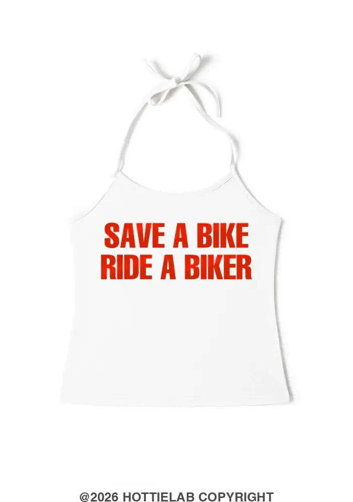 save-bike-ride-biker-y2k-halter-neck-cami