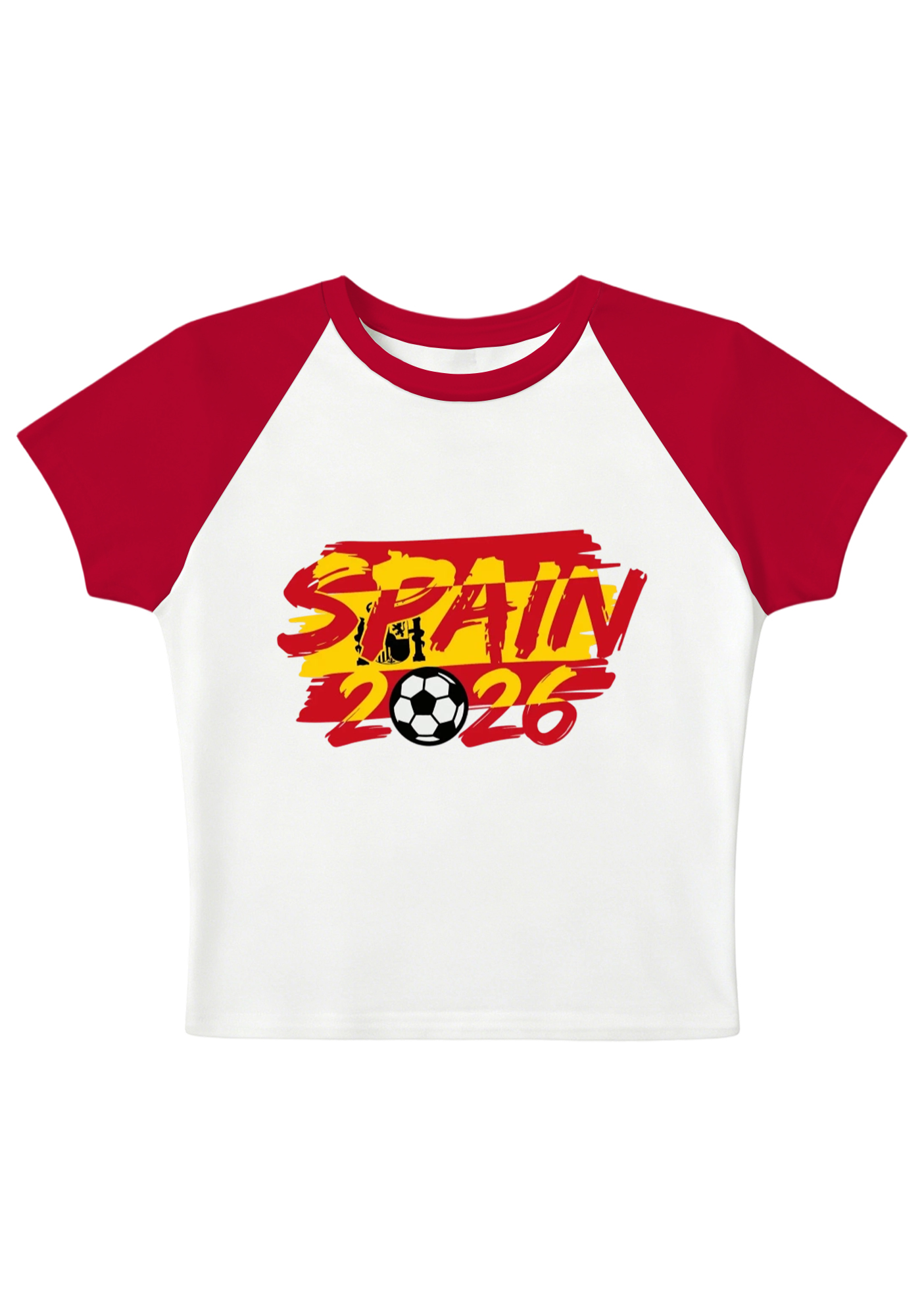 Spain 2026 Soccer Bull Graphic Baby Tee