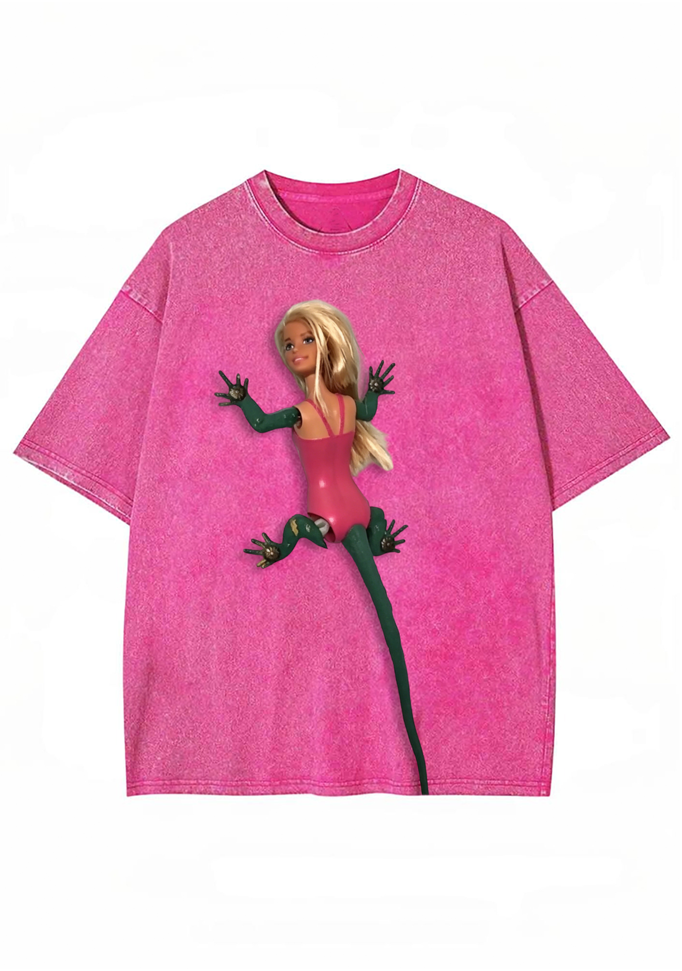 Weird Lizard Barbie Hybrid Doll Washed Tee