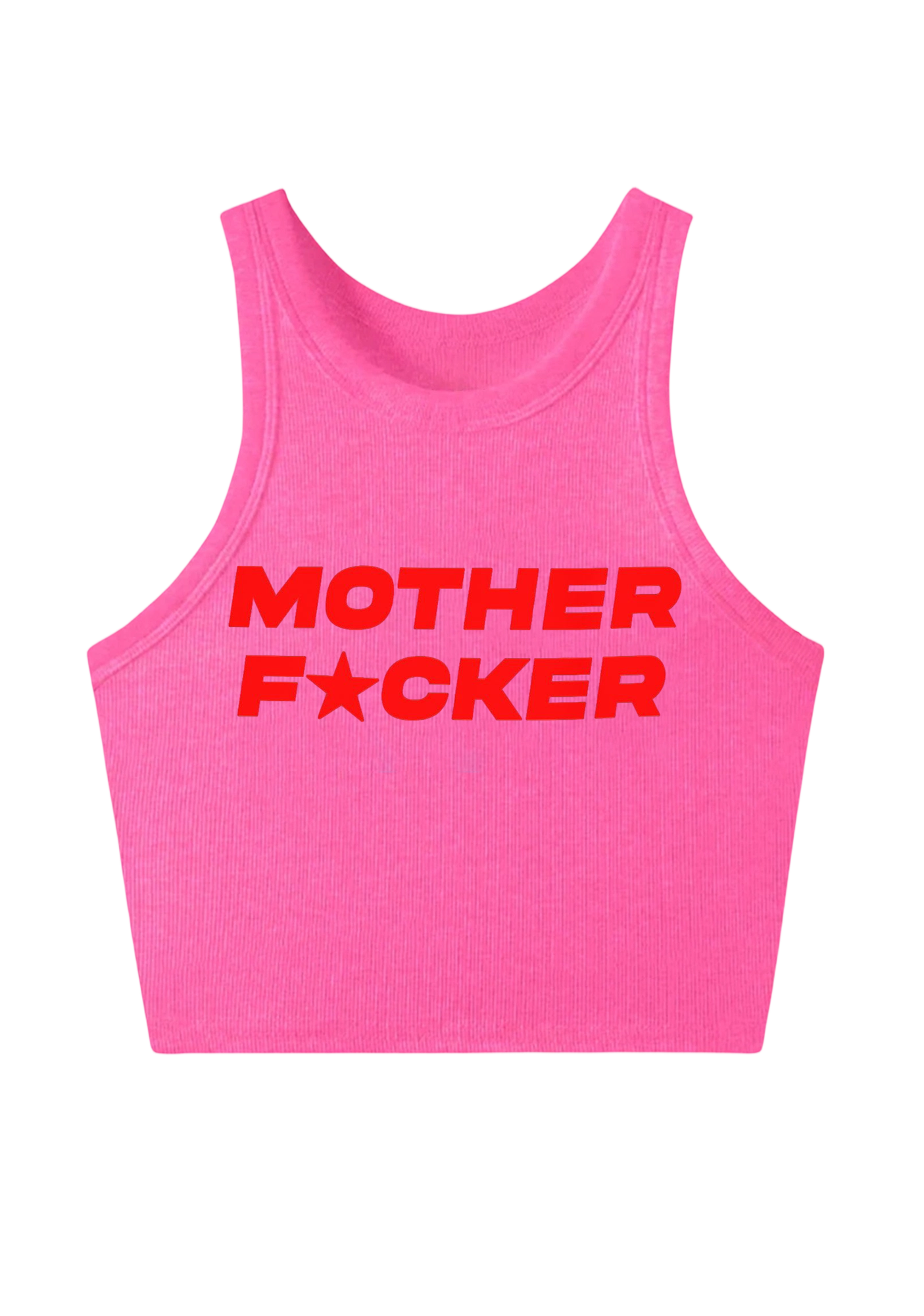 Mother Fxxker Y2K Crop Tank Top