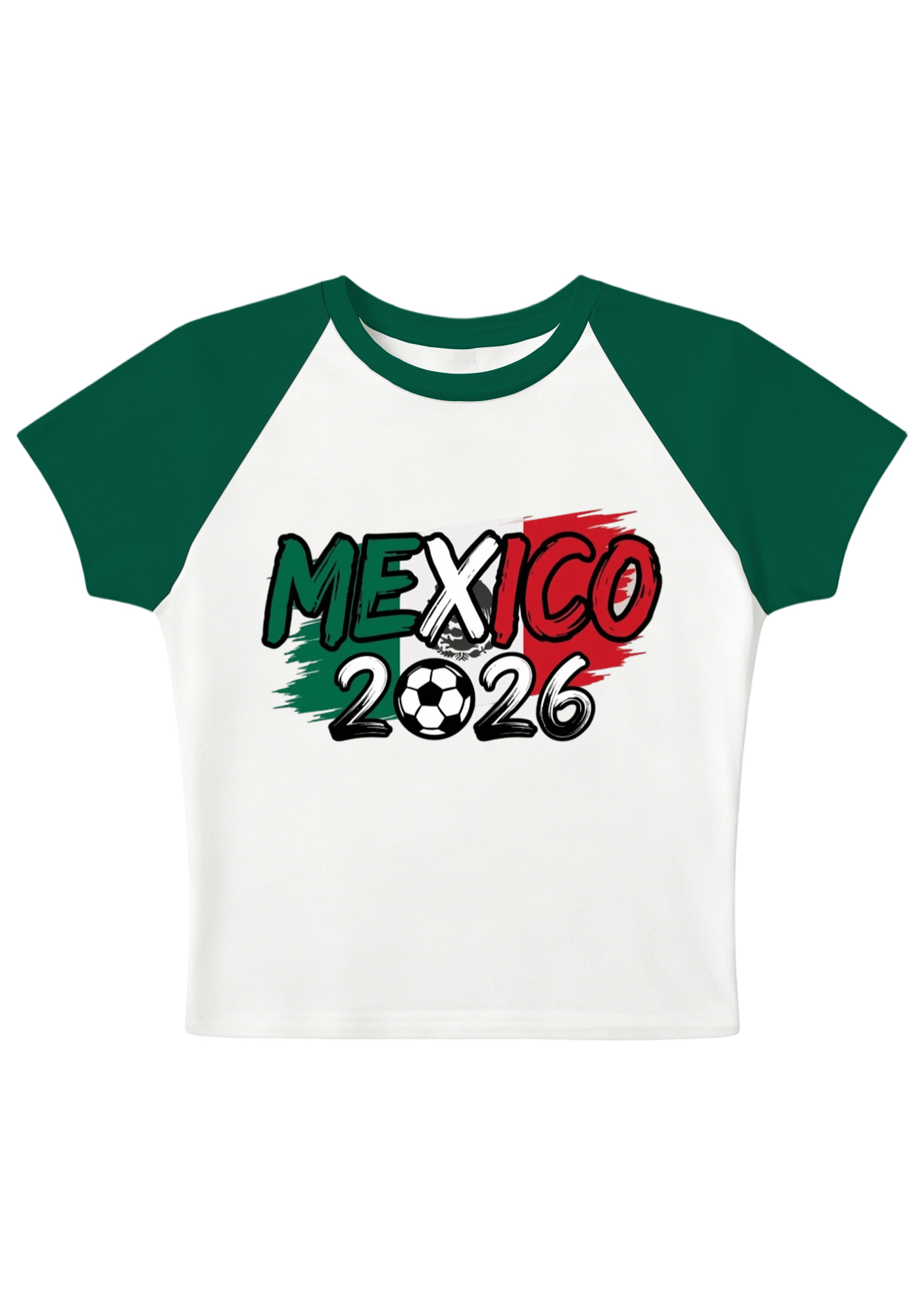 Mexico 2026 Soccer Graphic Baby Tee