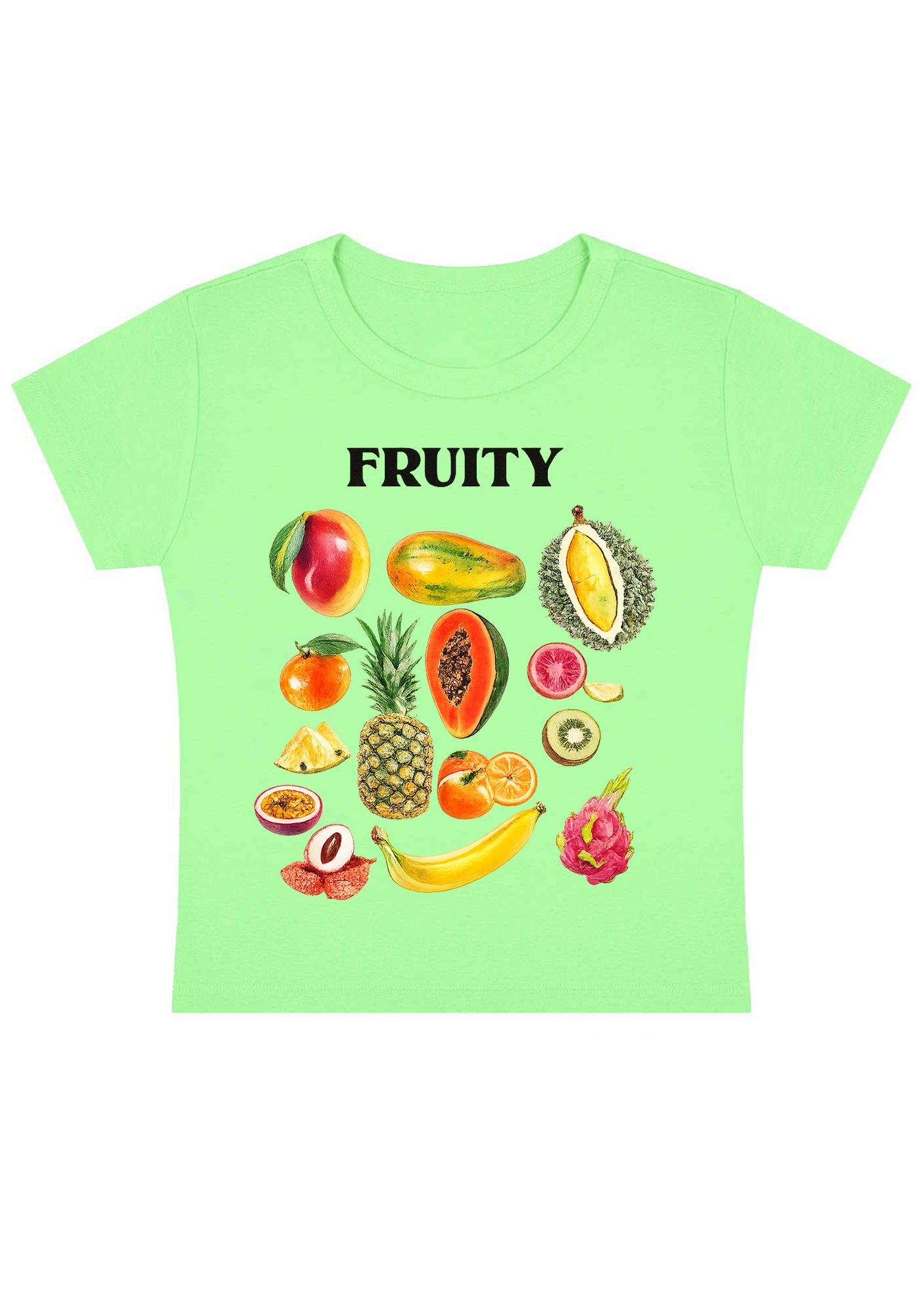 Fruity Y2K Baby Tee