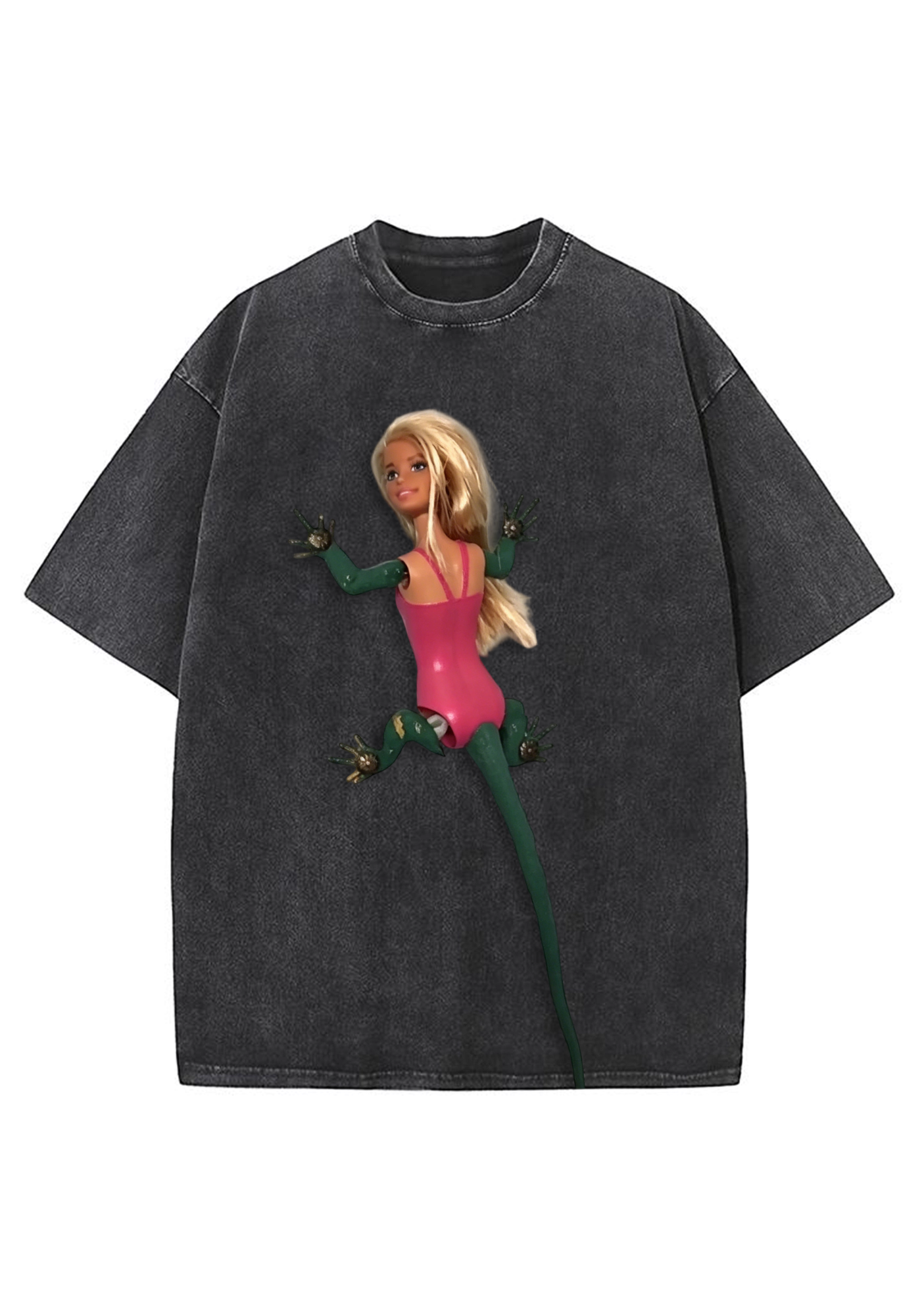 Weird Lizard Barbie Hybrid Doll Washed Tee