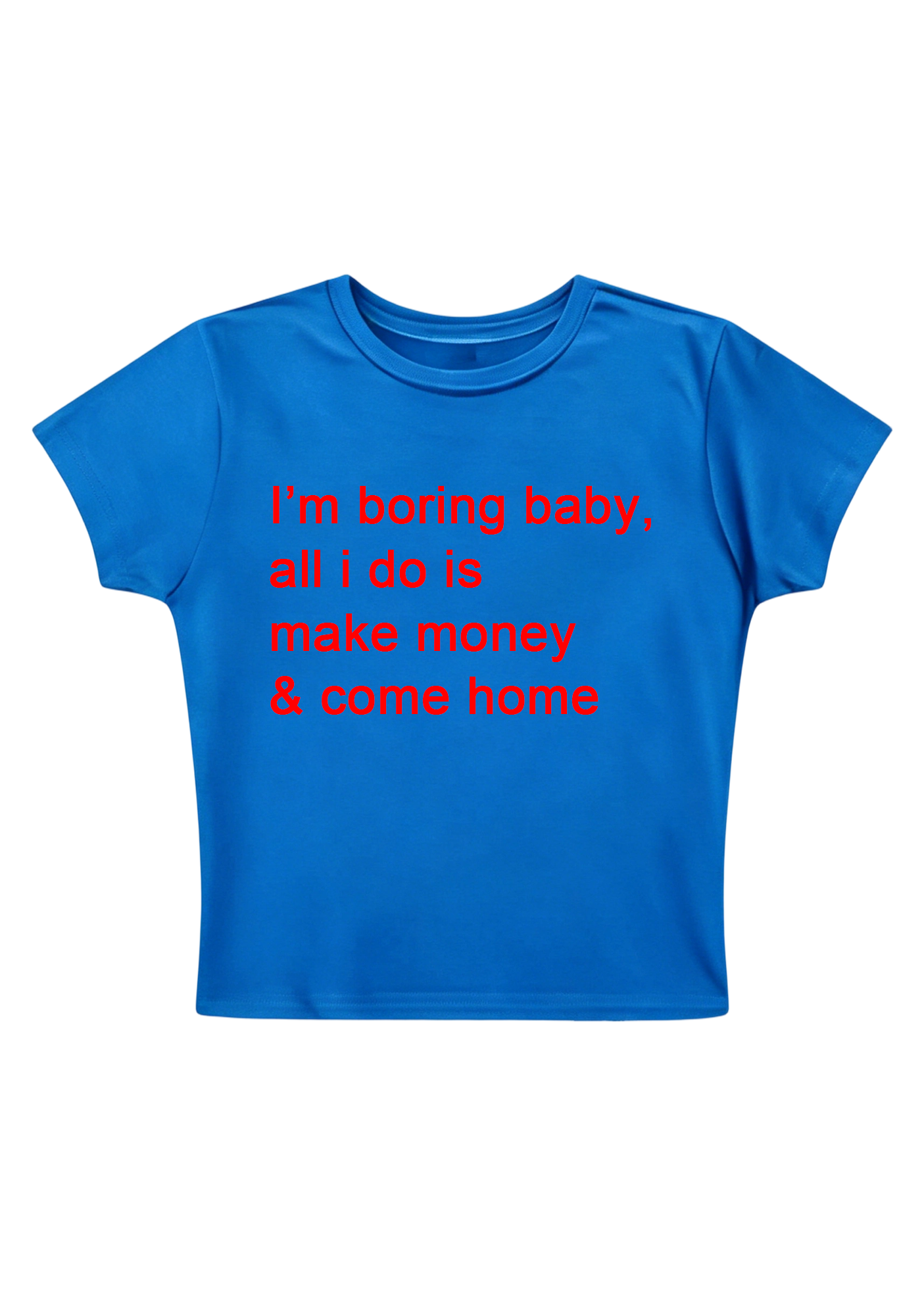 I'm Boring Baby Y2K Baby Tee