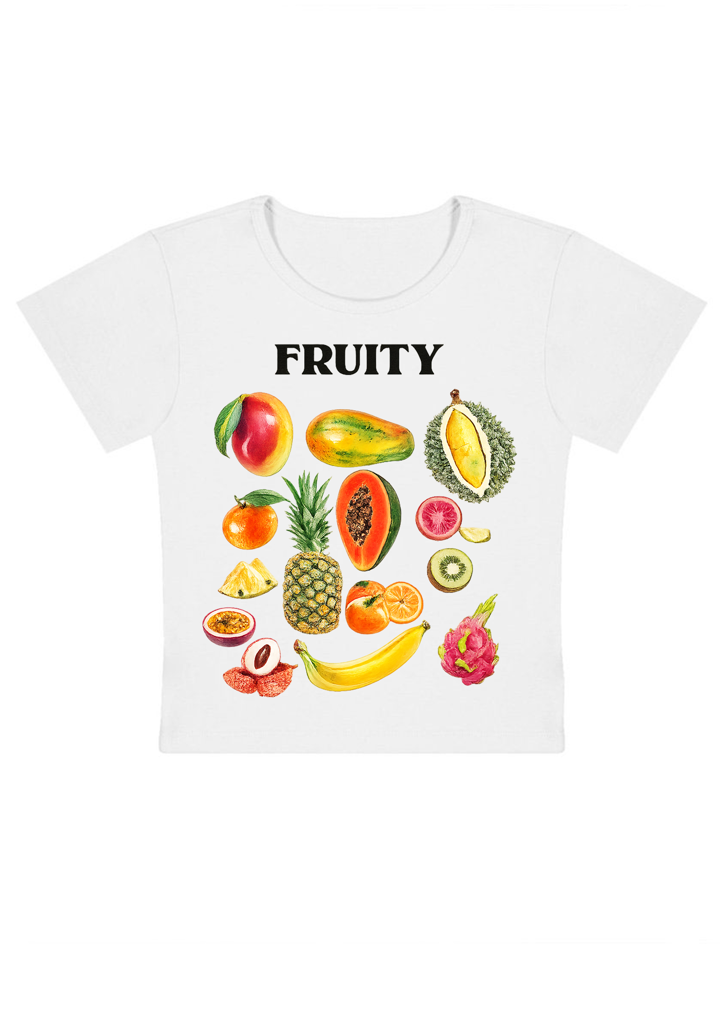 Fruity Y2K Baby Tee
