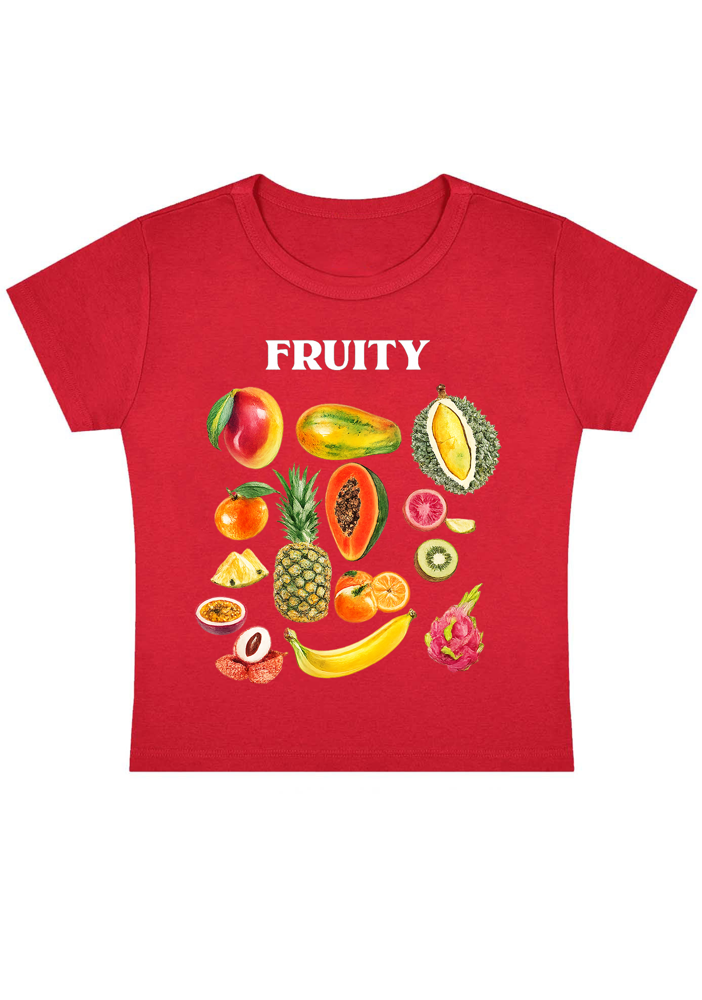 Fruity Y2K Baby Tee