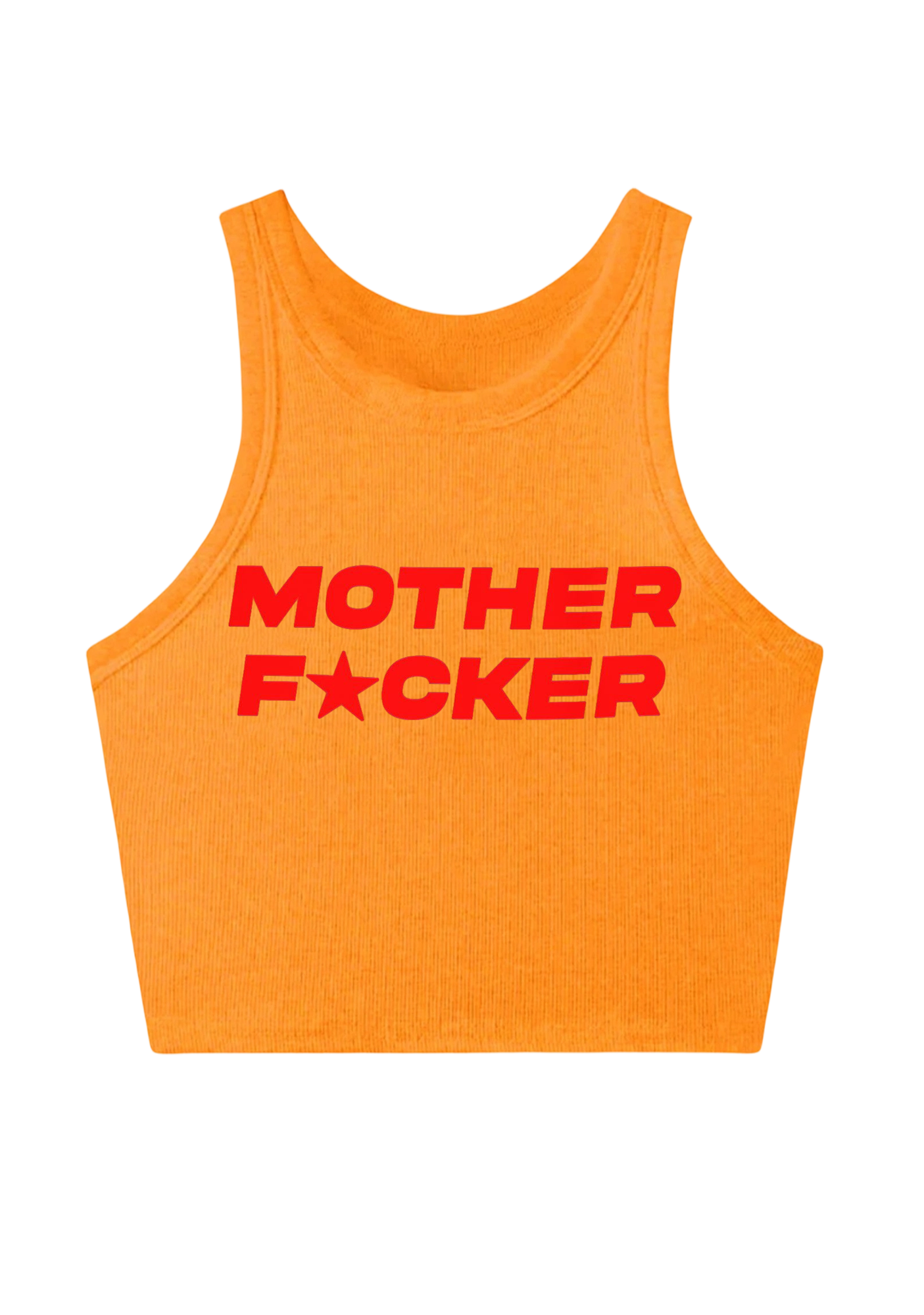 Mother Fxxker Y2K Crop Tank Top