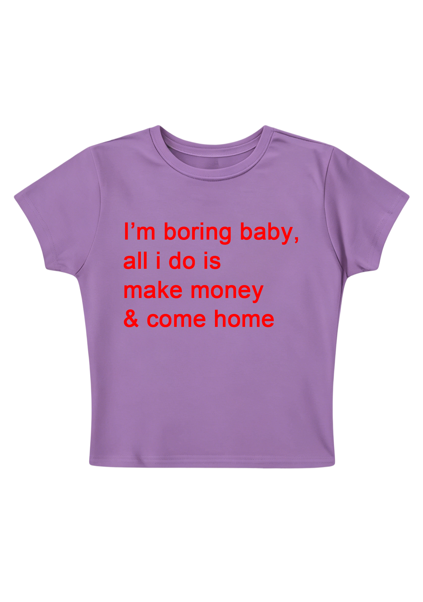 I'm Boring Baby Y2K Baby Tee