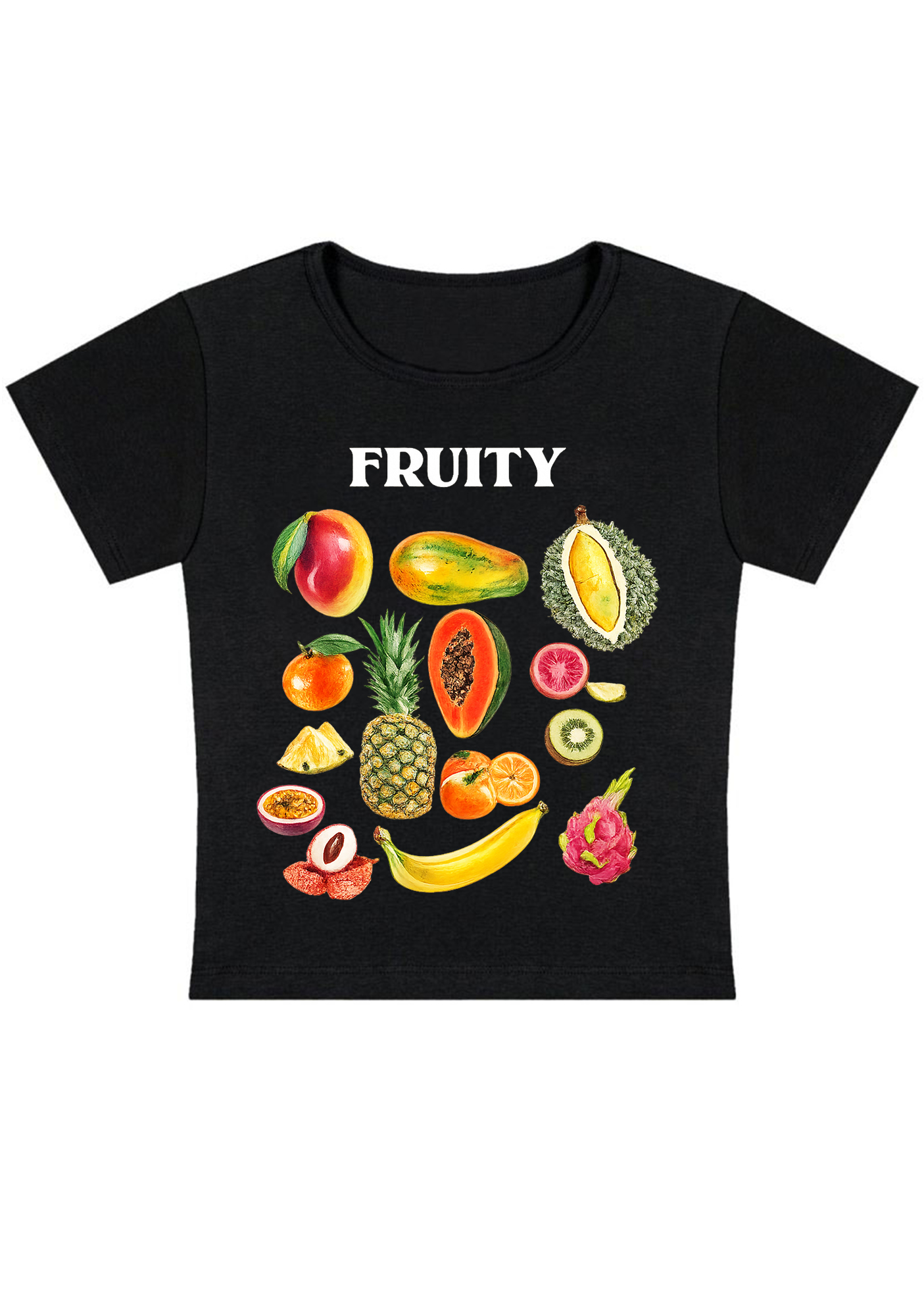 Fruity Y2K Baby Tee