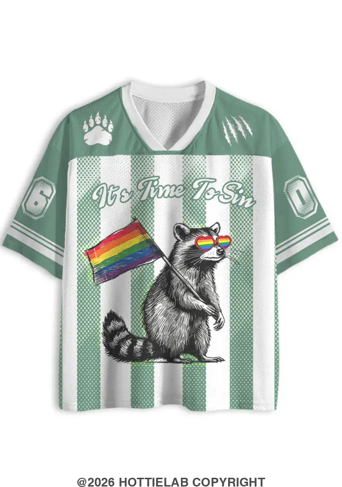 It's Time To Sin Jersey Shirt