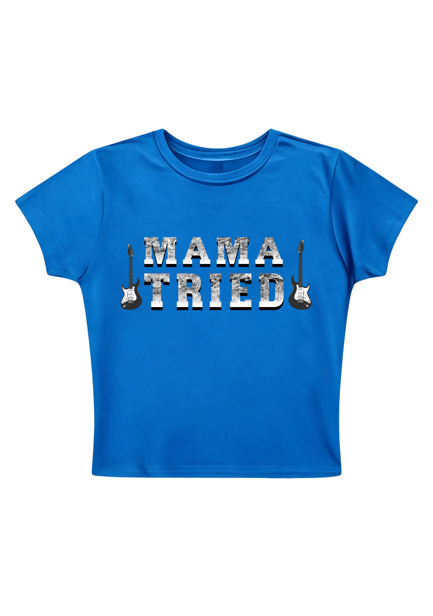 Mama Tried Y2K Baby Tee
