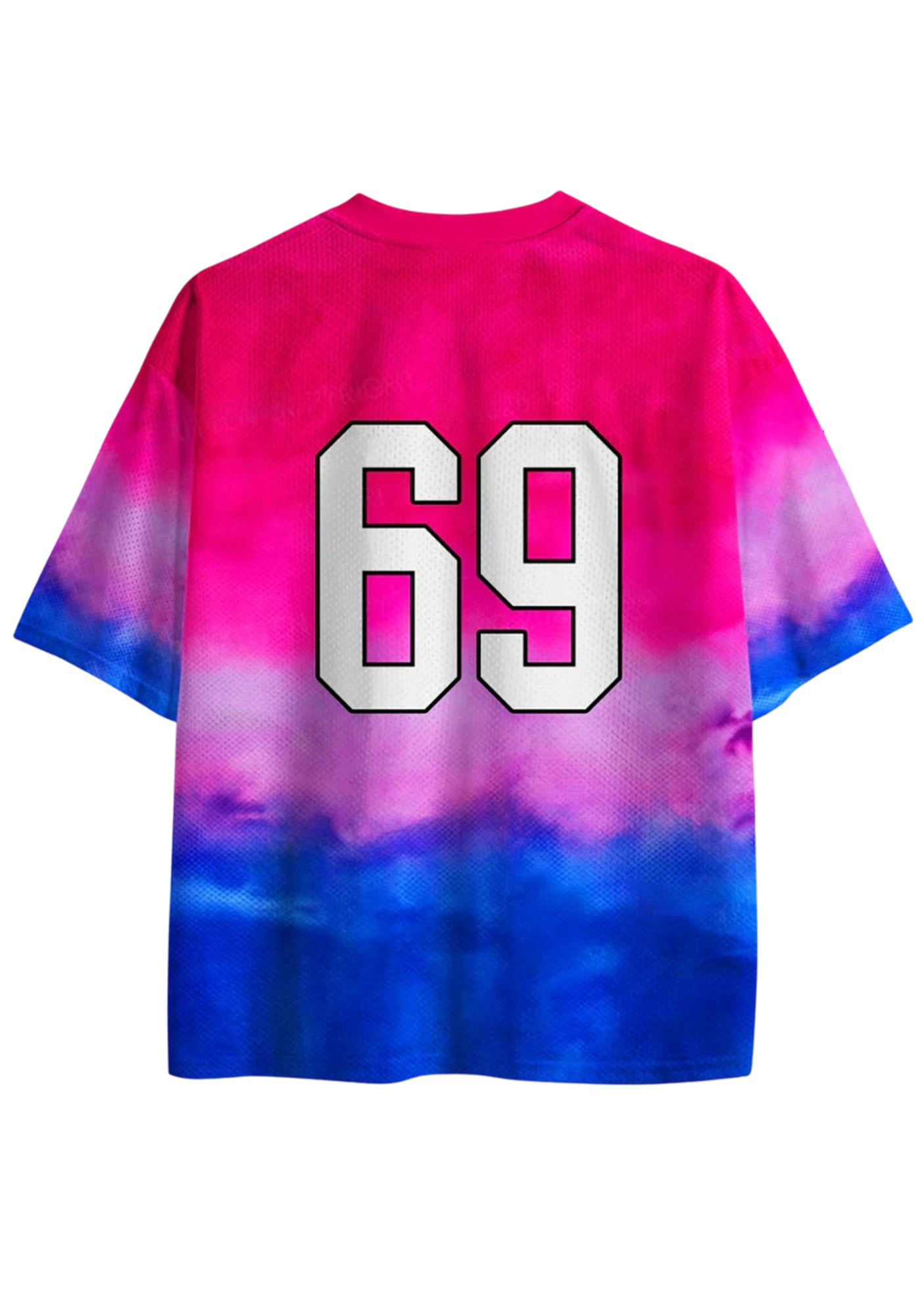 Custom Bisexual Flag Colors Pride Y2K Sport Jersey Shirts