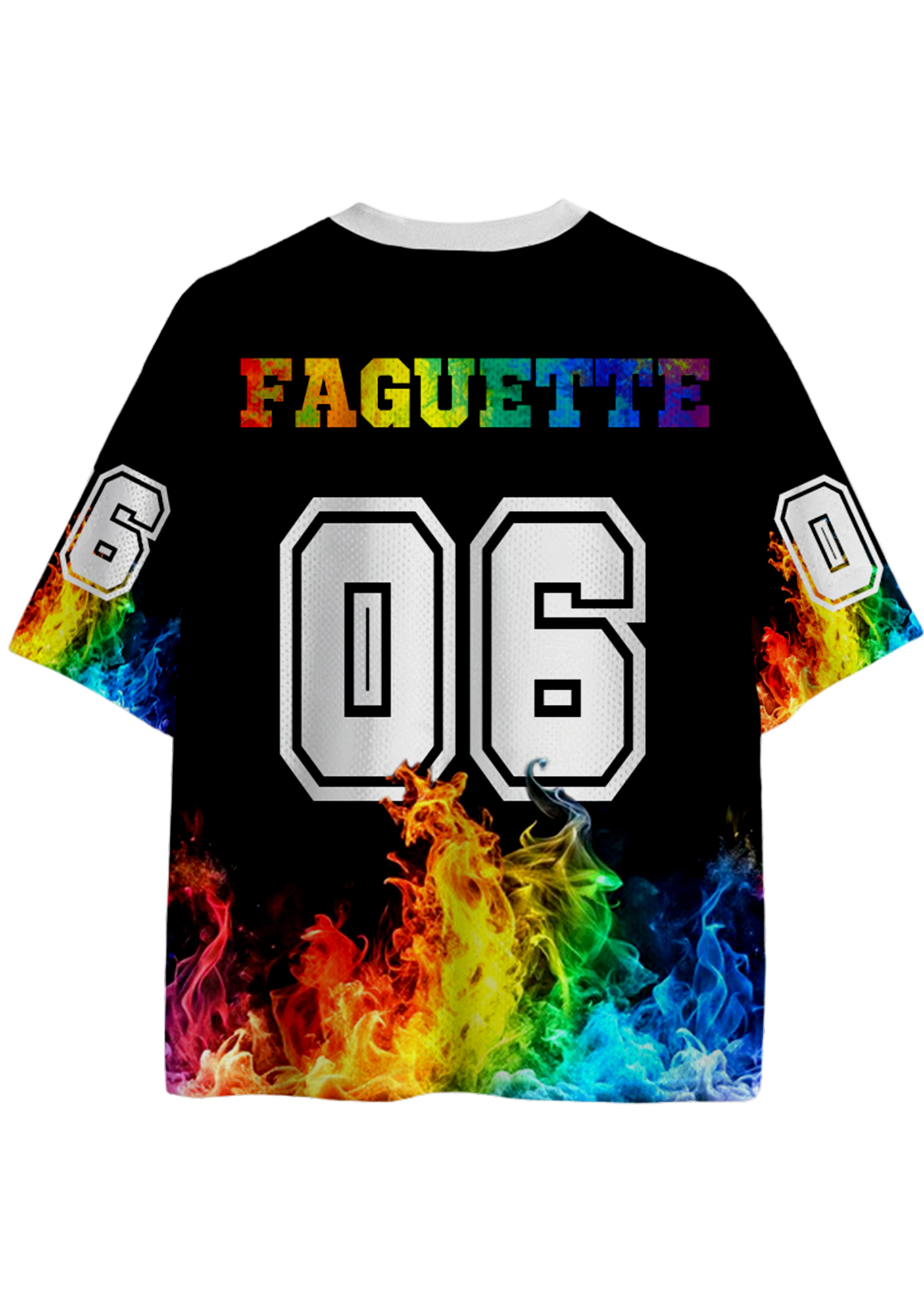 Pride Rainbow Faguette Bread Jersey Shirt