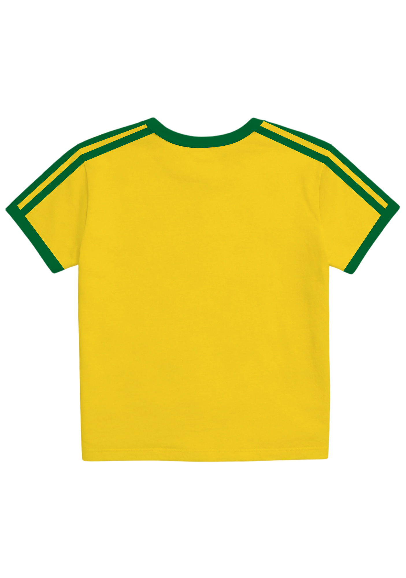 Brazil Flag Retro Y2K Baby Tee