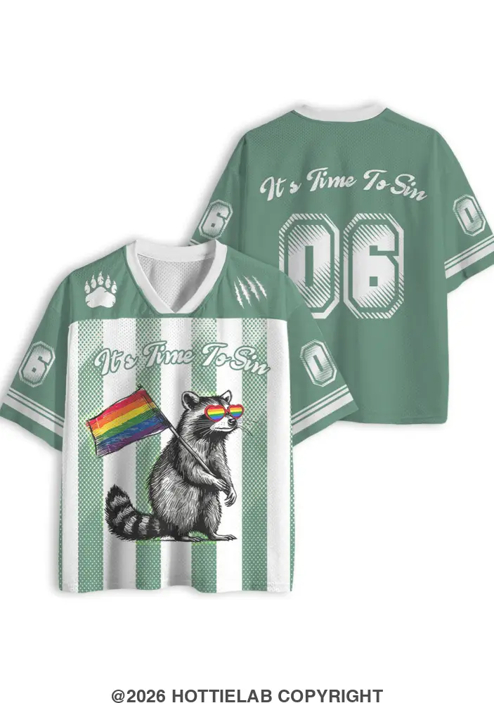 It's Time To Sin Jersey Shirt