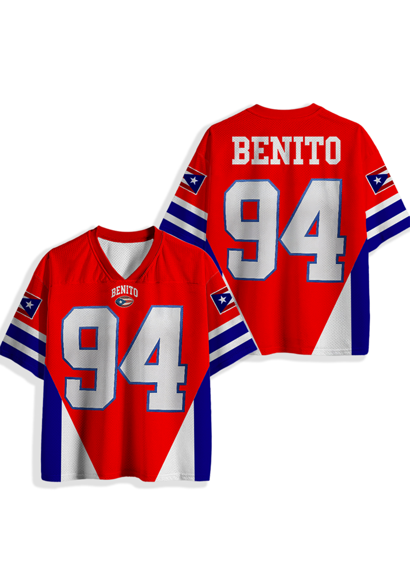 Bad Bunny Y2K Crop Sport Jersey Shirts