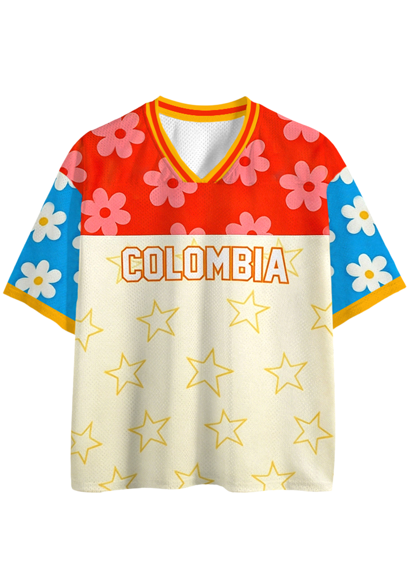 Bloom Star Colombia Mesh Jersey Shirts