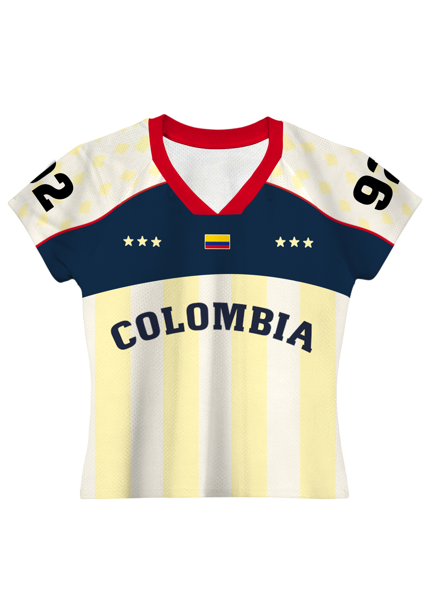 [Copy]Vintage Floral Print Colombia Baby Tee