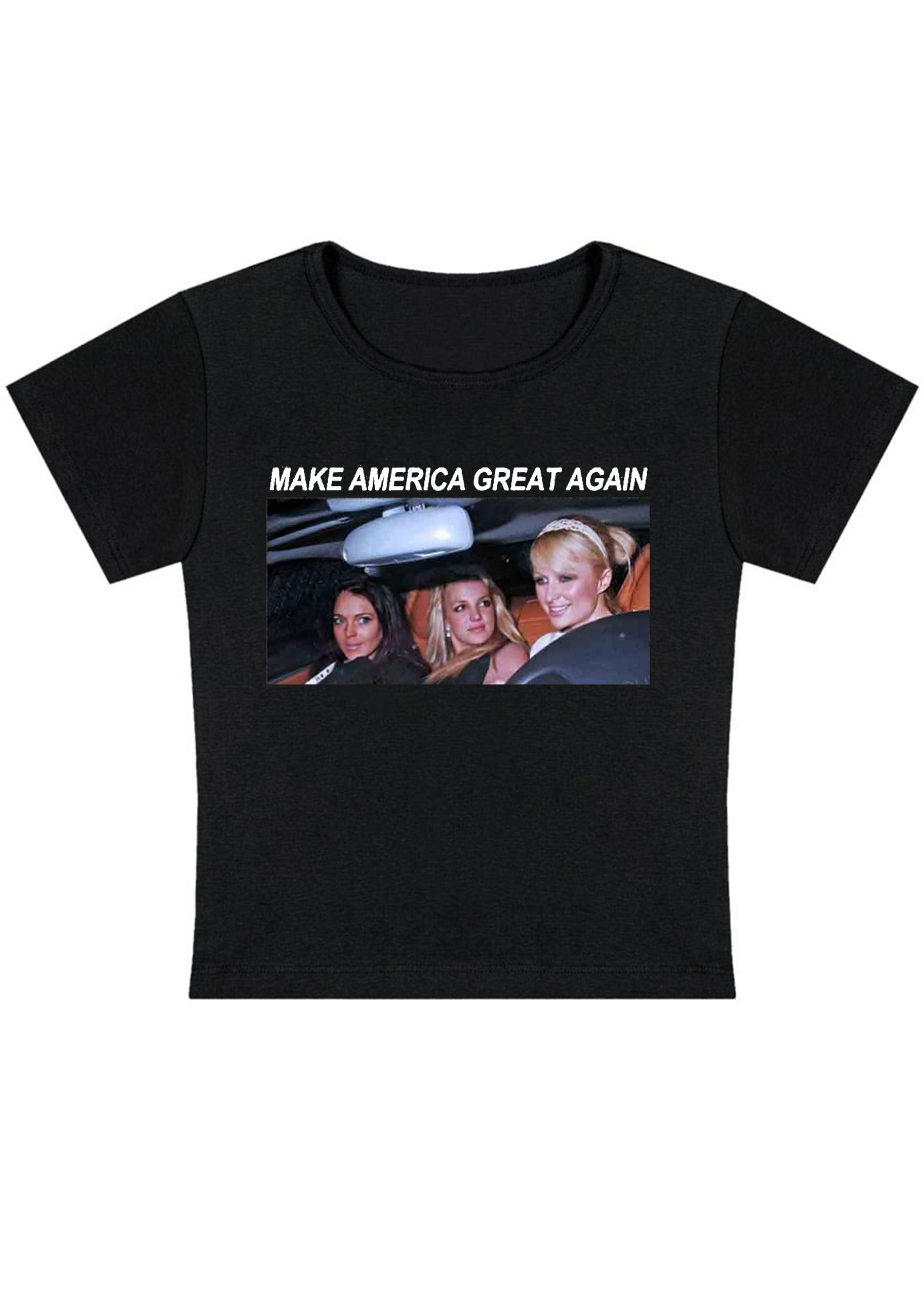 Make America Great Again Y2K Baby Tee