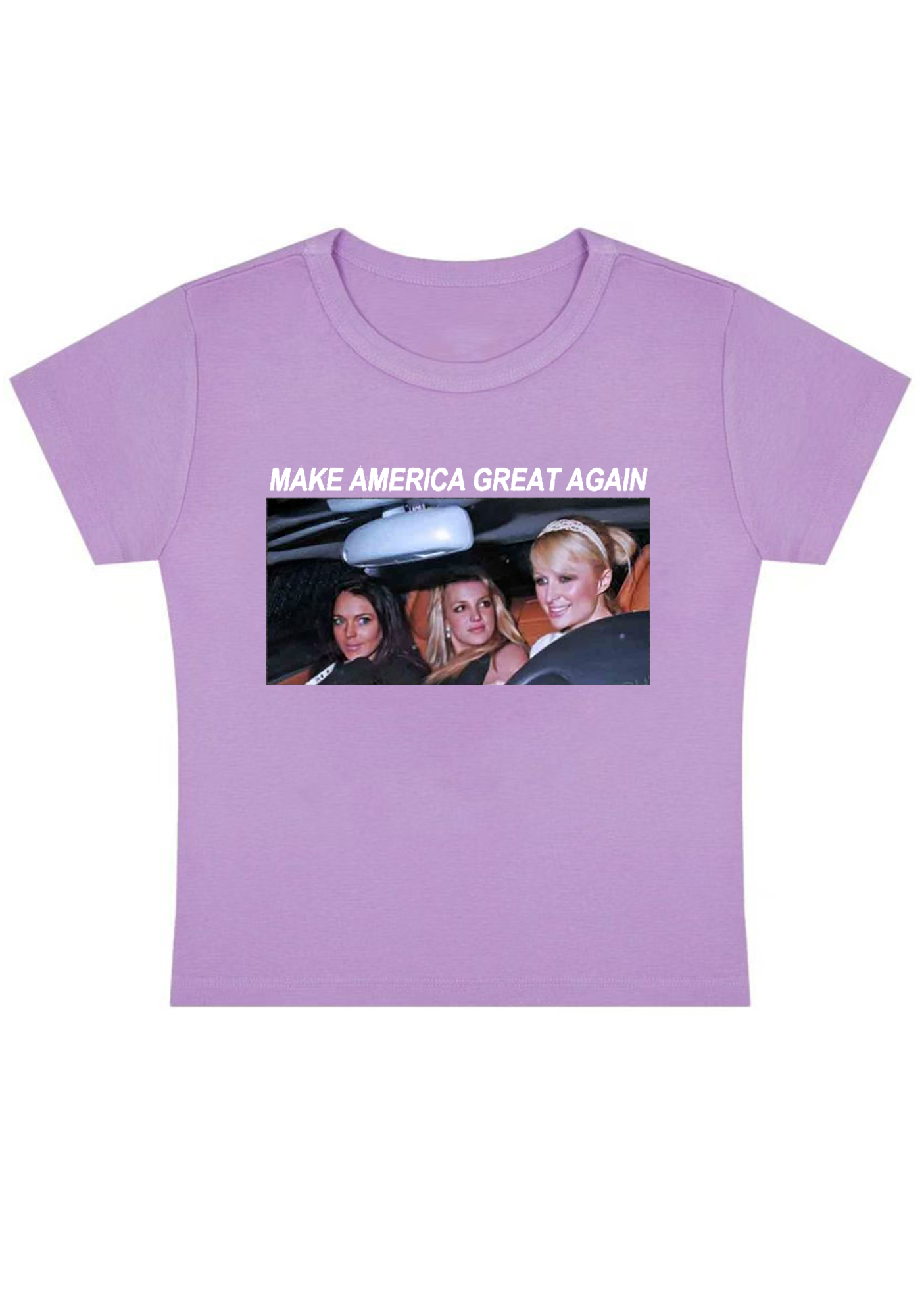 Make America Great Again Y2K Baby Tee