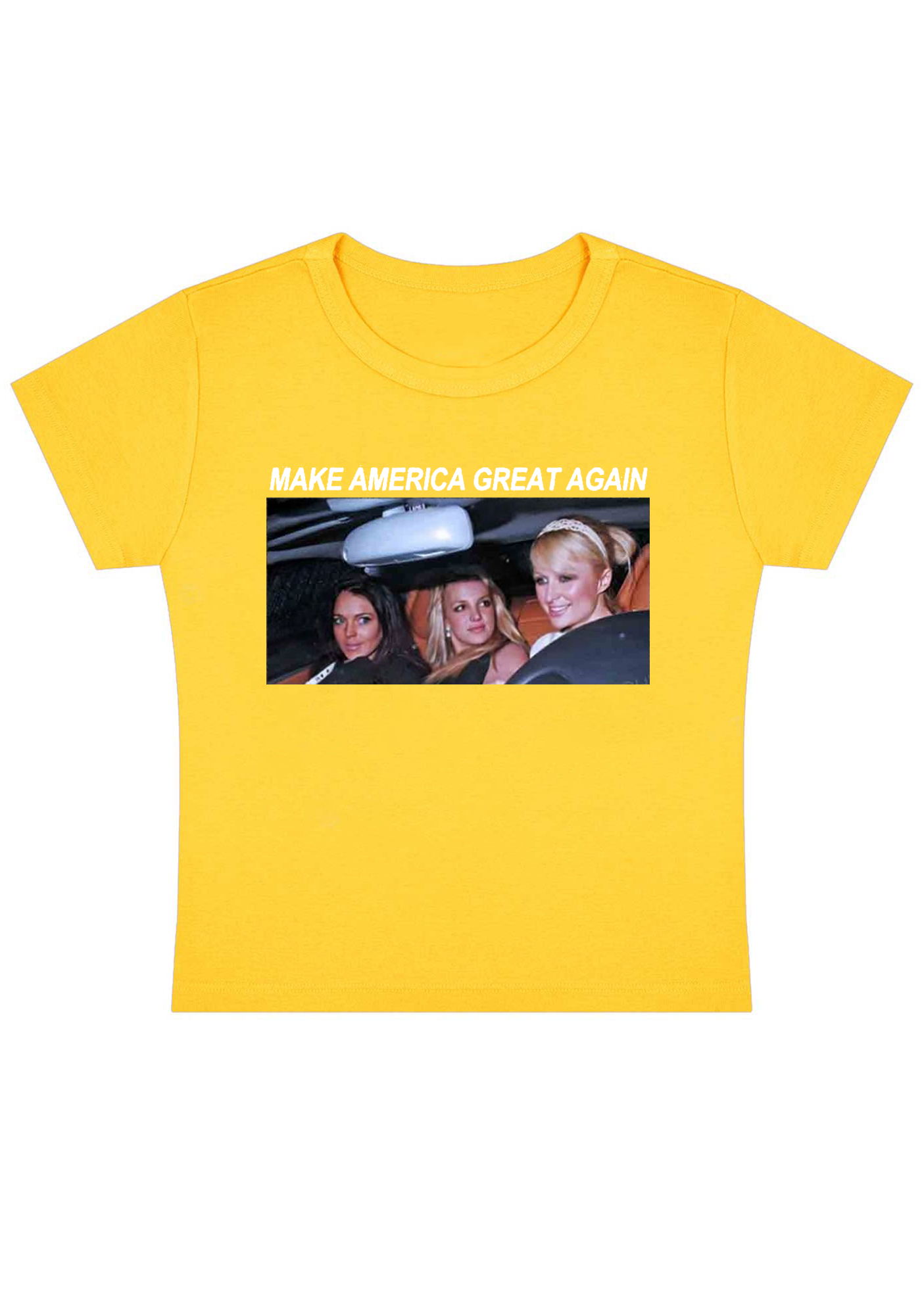 Make America Great Again Y2K Baby Tee