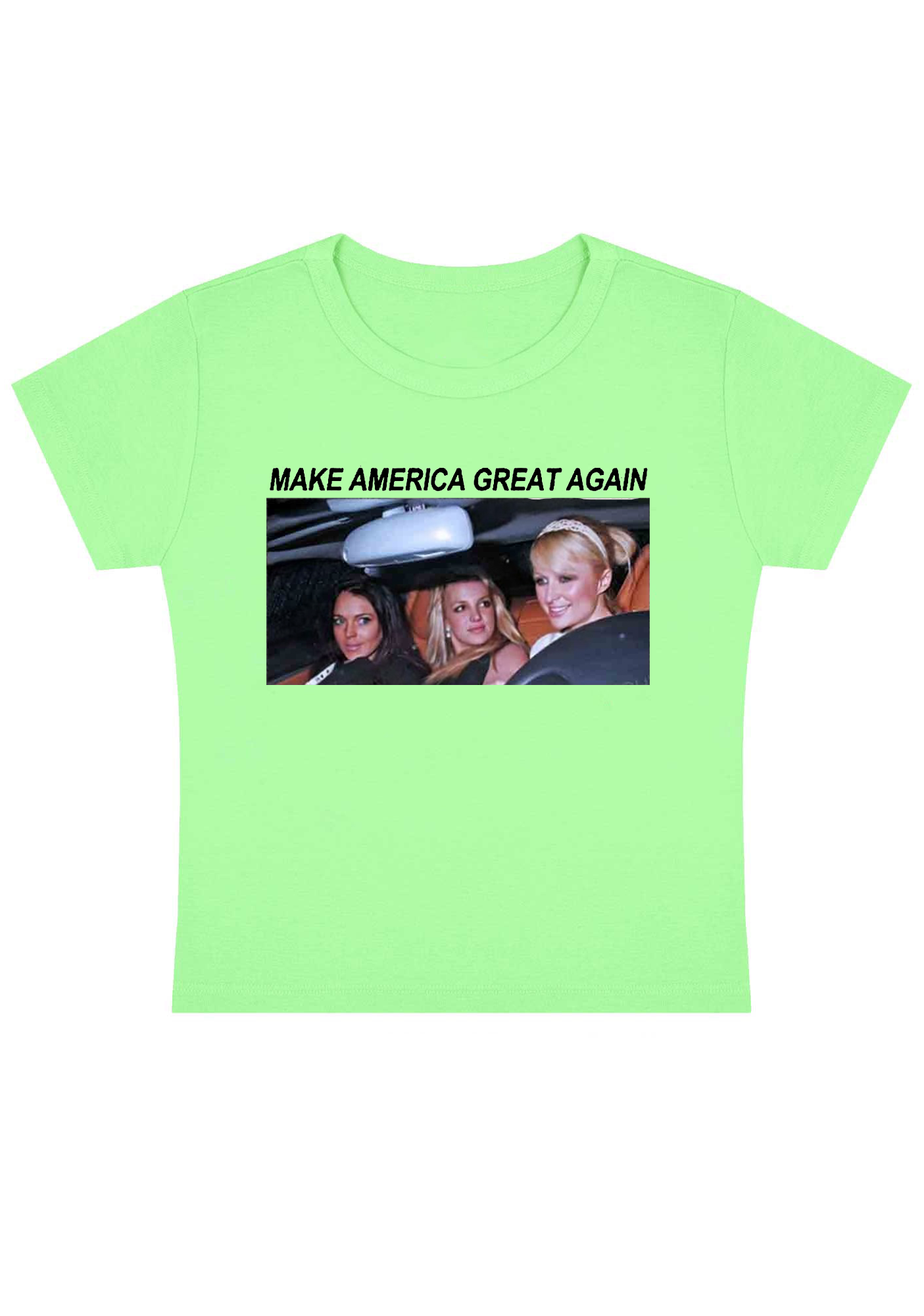 Make America Great Again Y2K Baby Tee