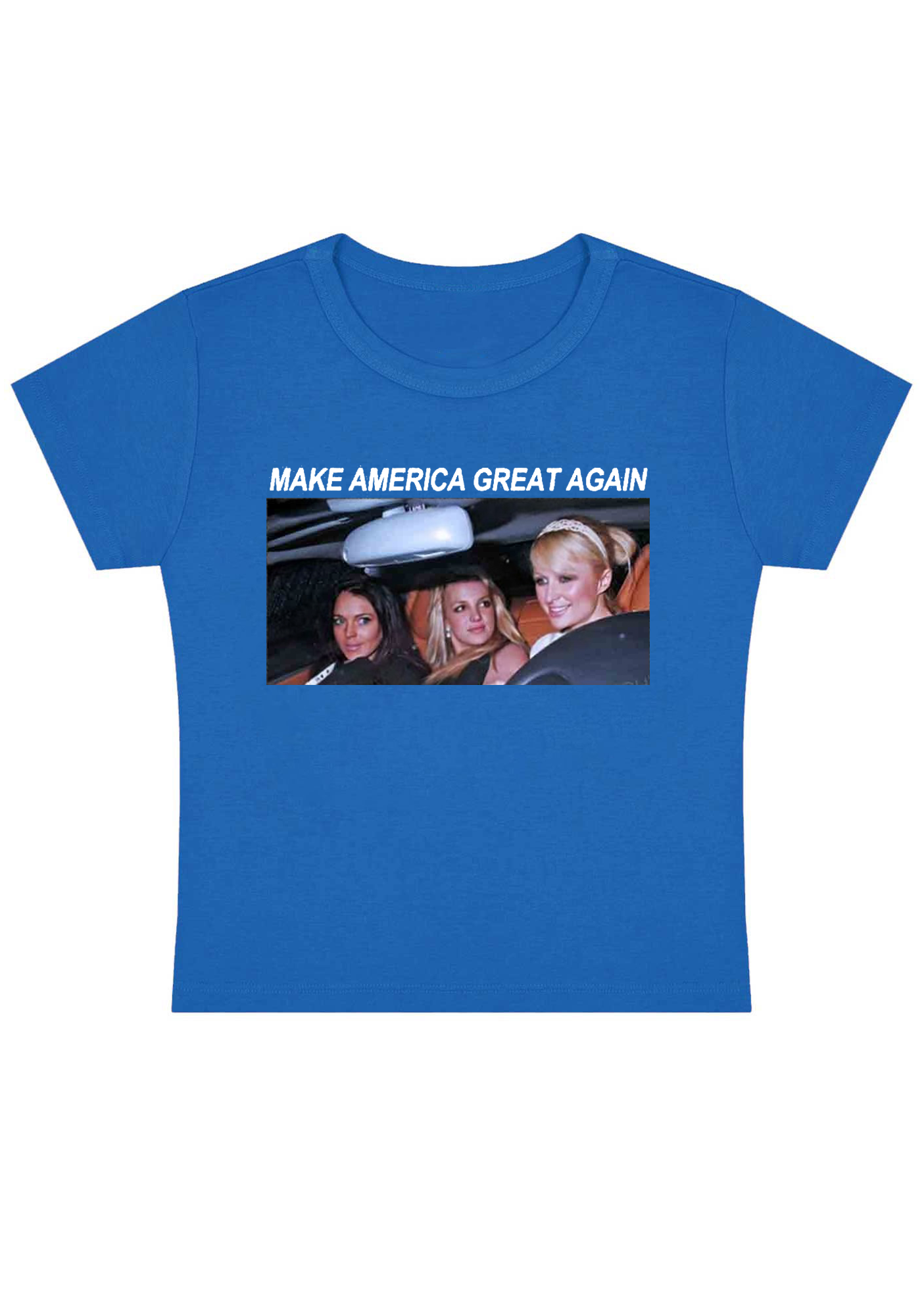 Make America Great Again Y2K Baby Tee