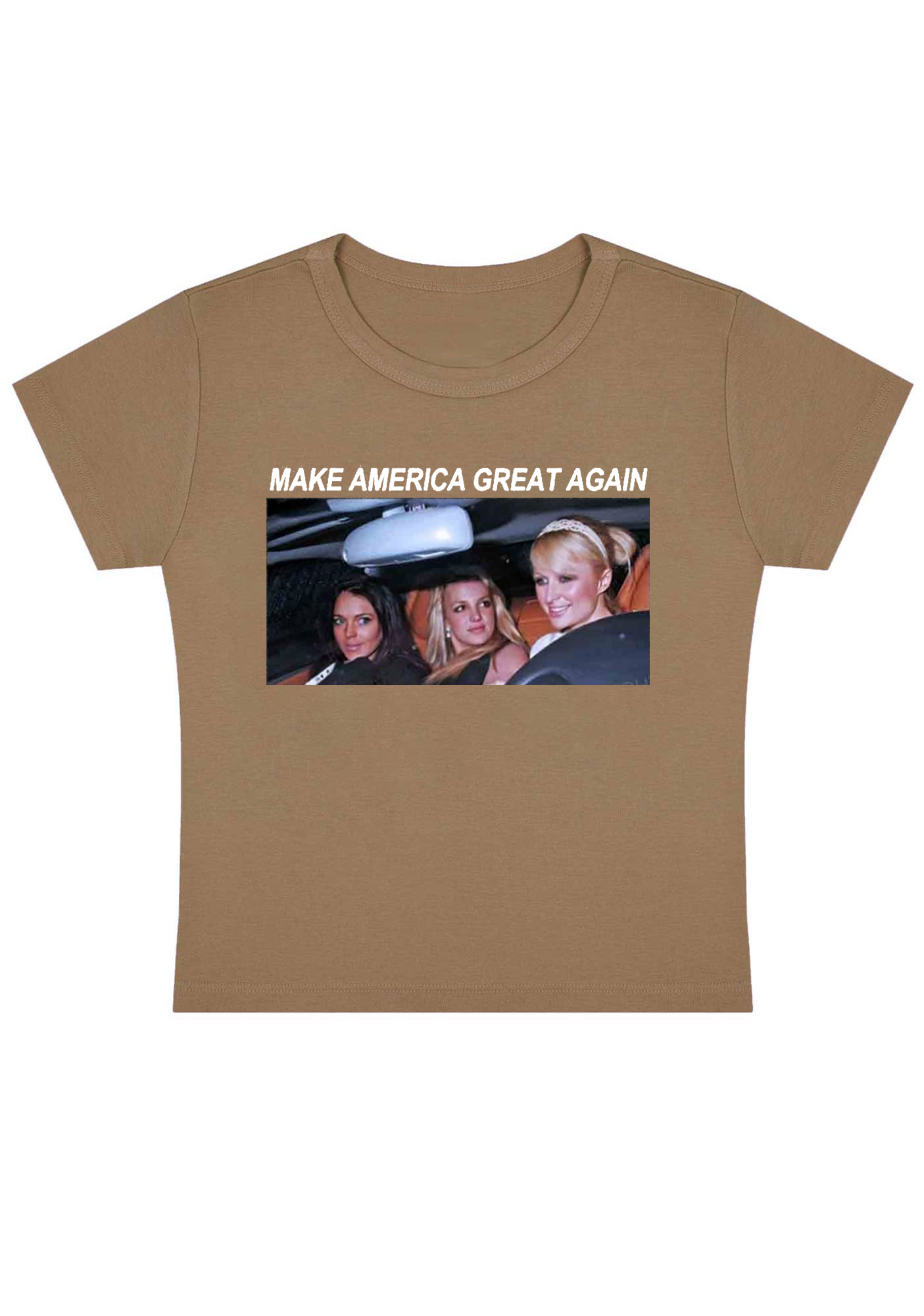 Make America Great Again Y2K Baby Tee