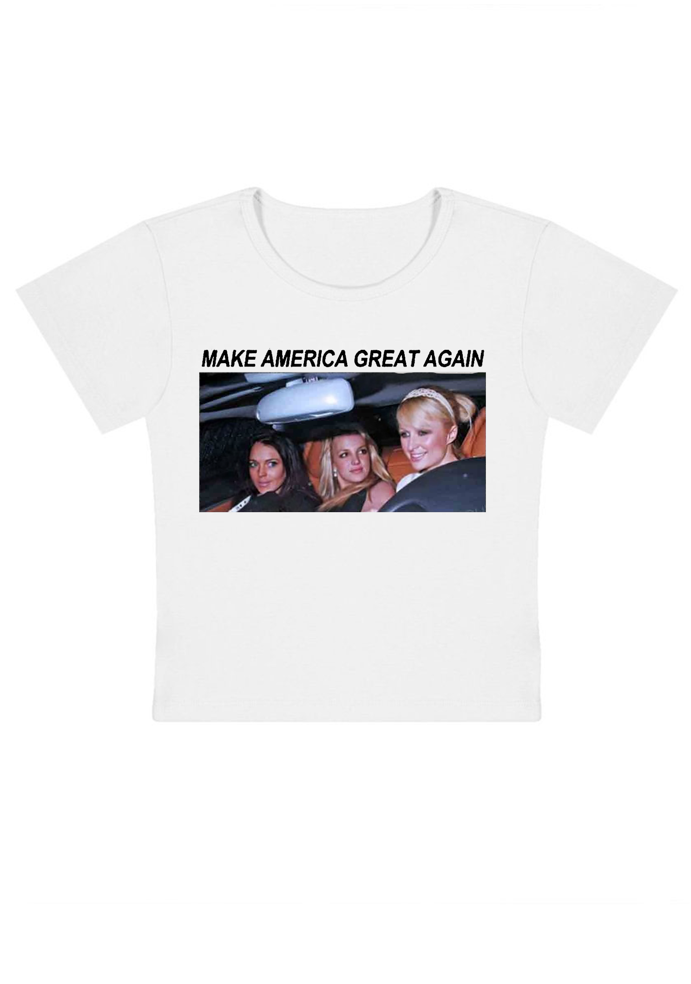 Make America Great Again Y2K Baby Tee