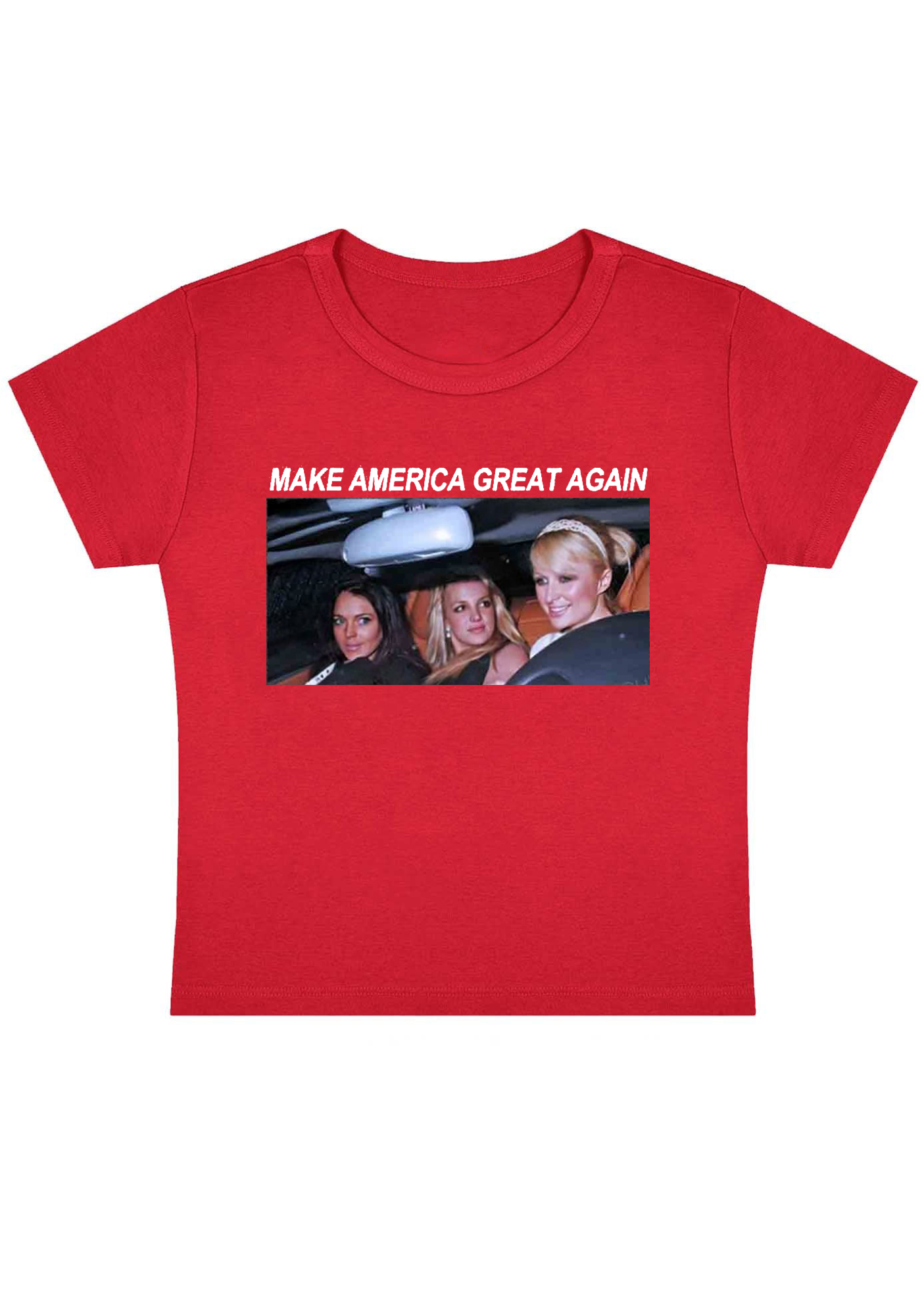 Make America Great Again Y2K Baby Tee