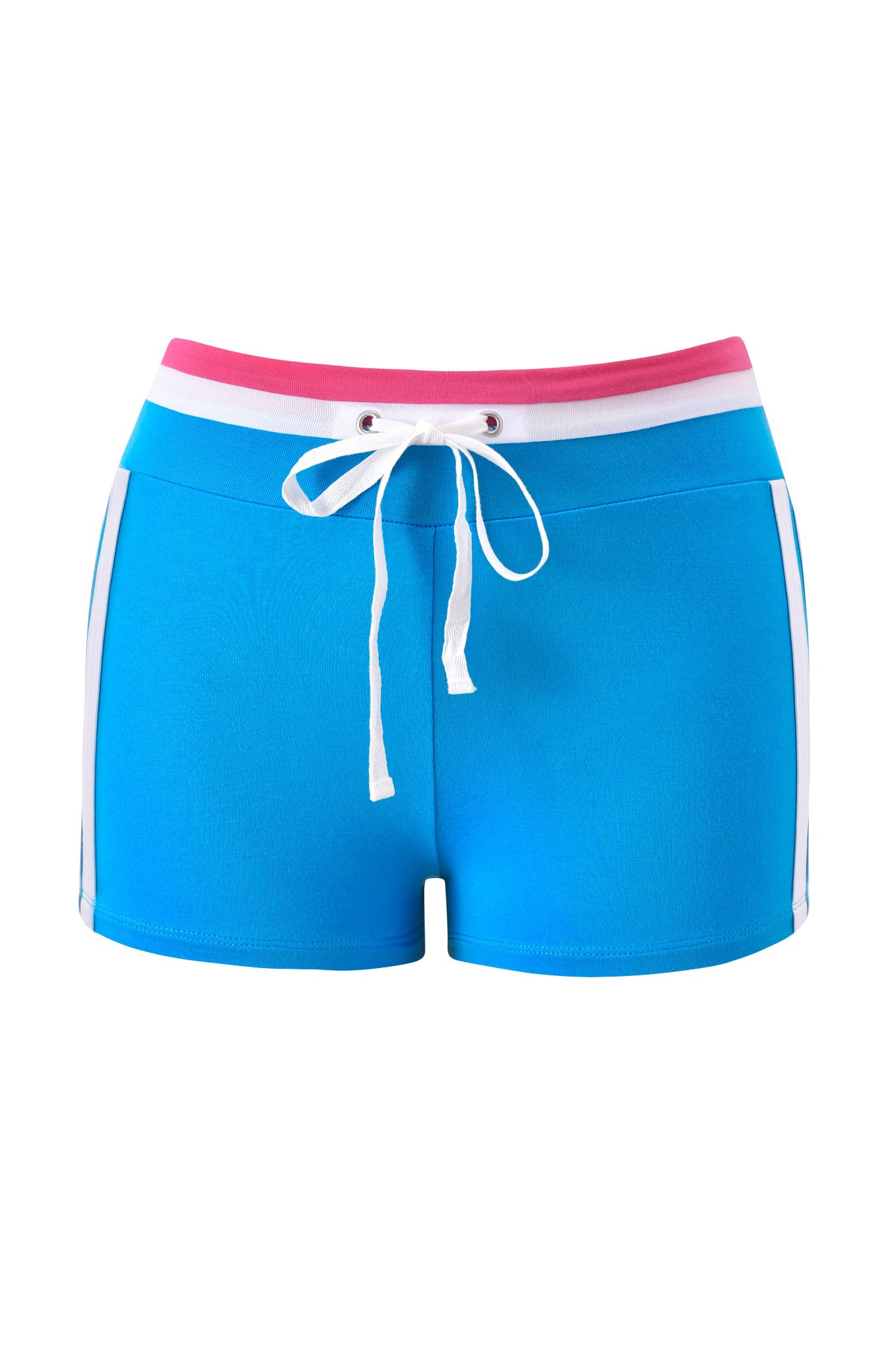Women's Blue Baddie Booty Shorts