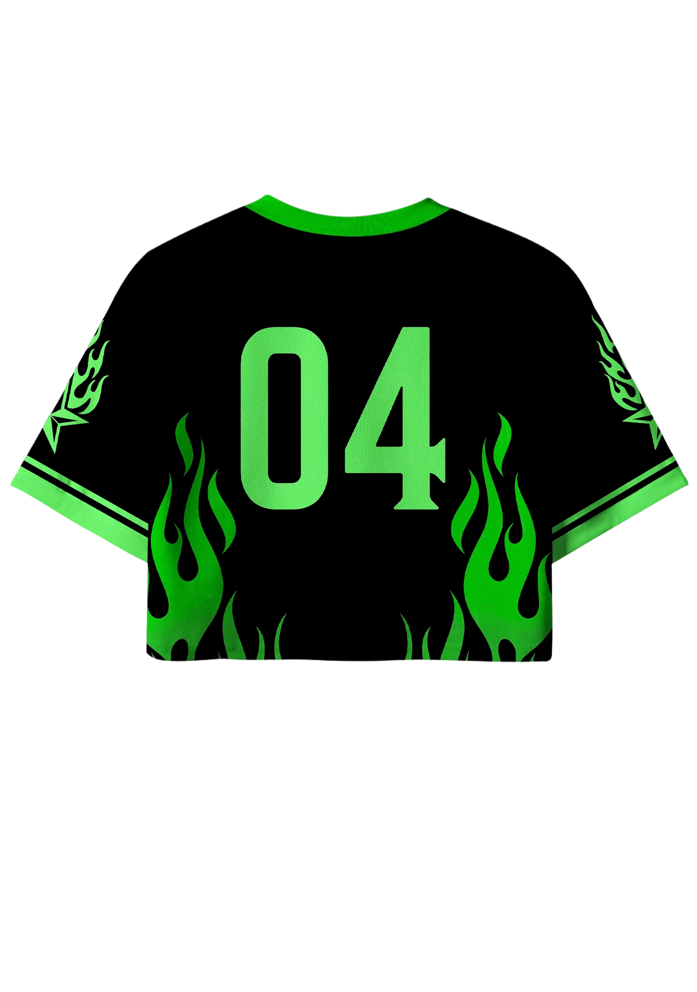 Gingers Y2K Crop Sport Jersey Shirts