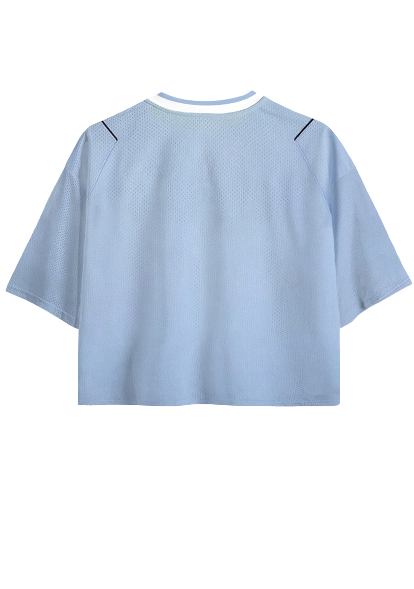 Uruguay Home Style Cropped Mesh Jersey Shirt