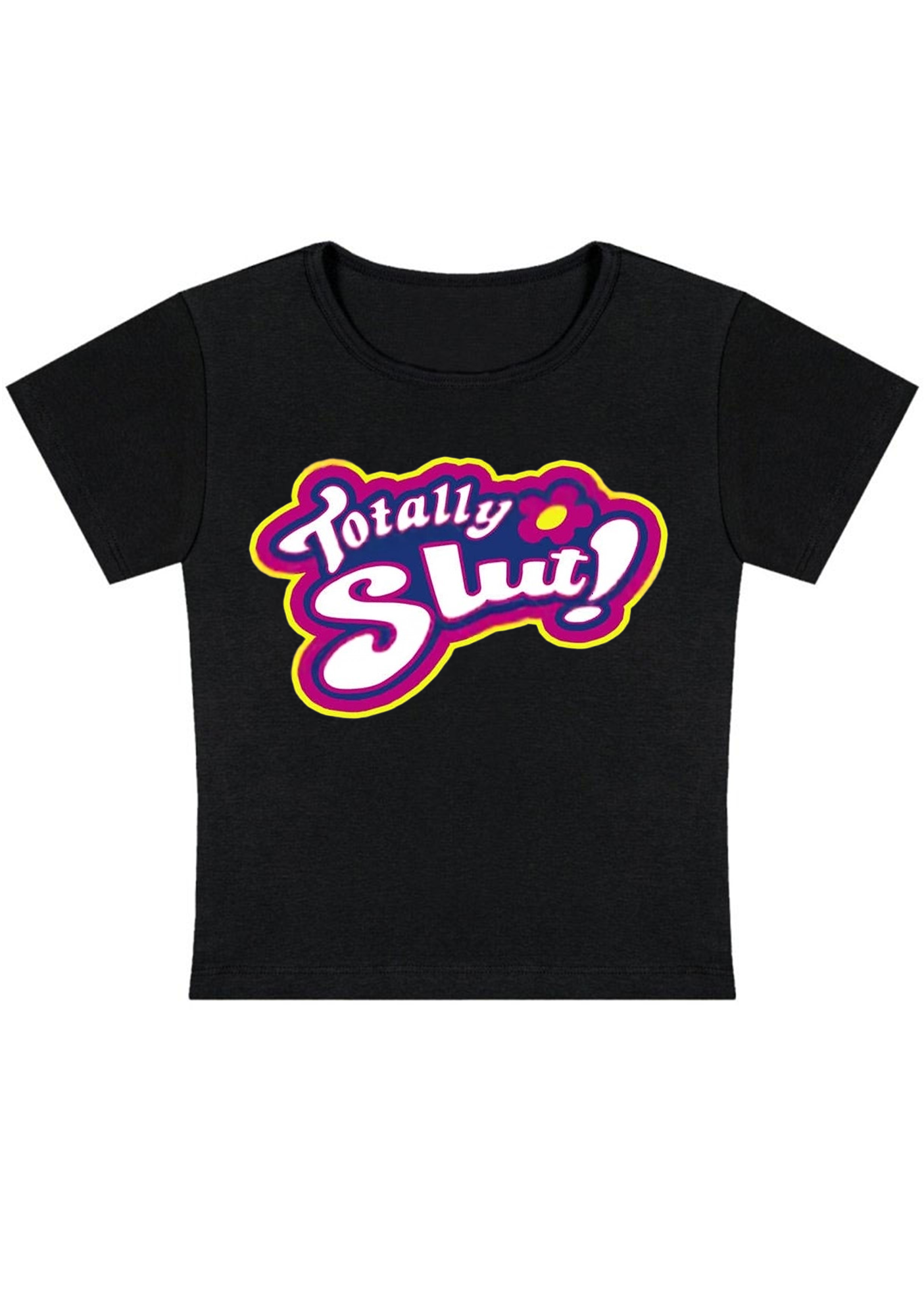 Totally SXXt Y2K Baby Tee