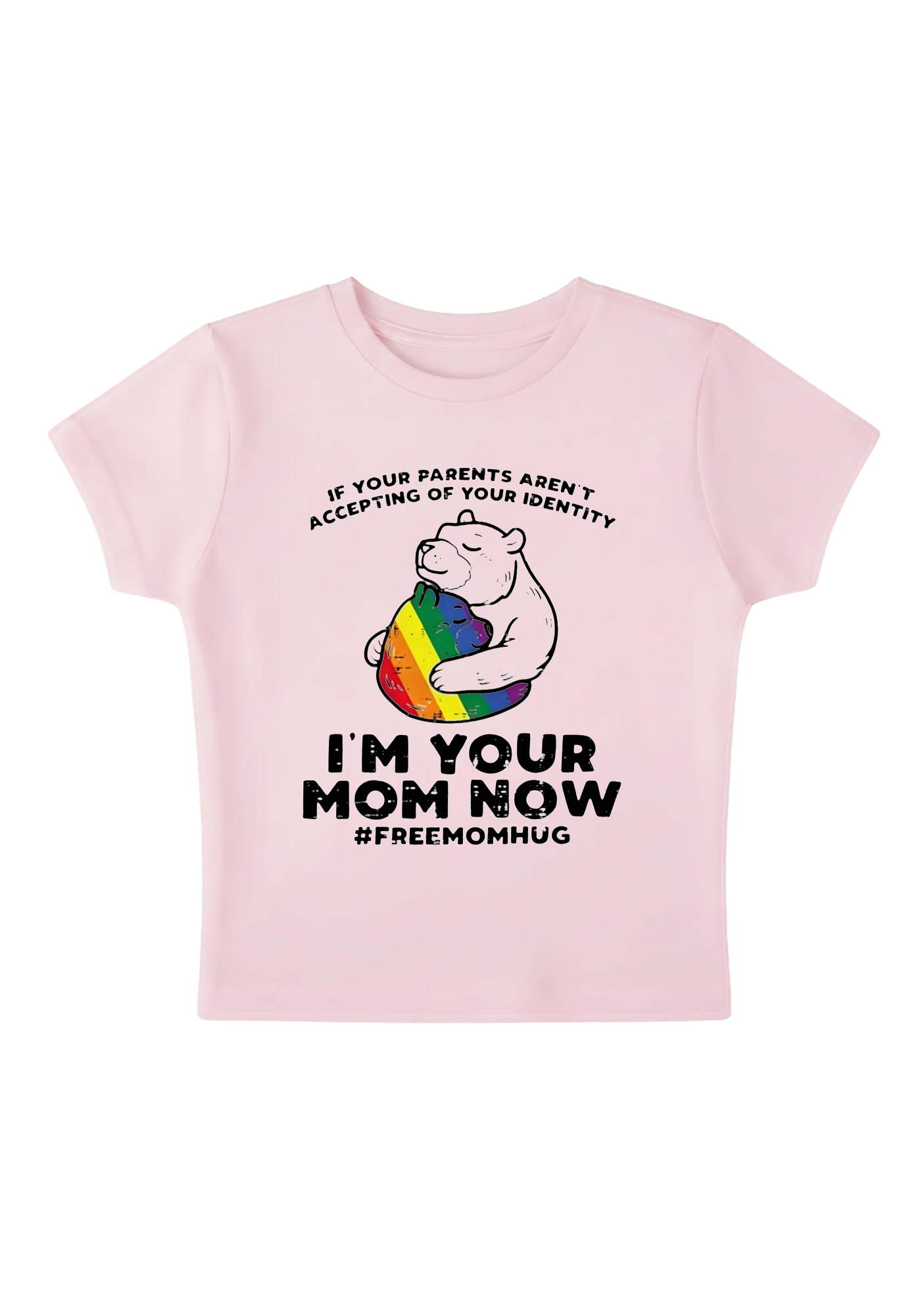 I'm Your Mom Now Y2K Baby Tee