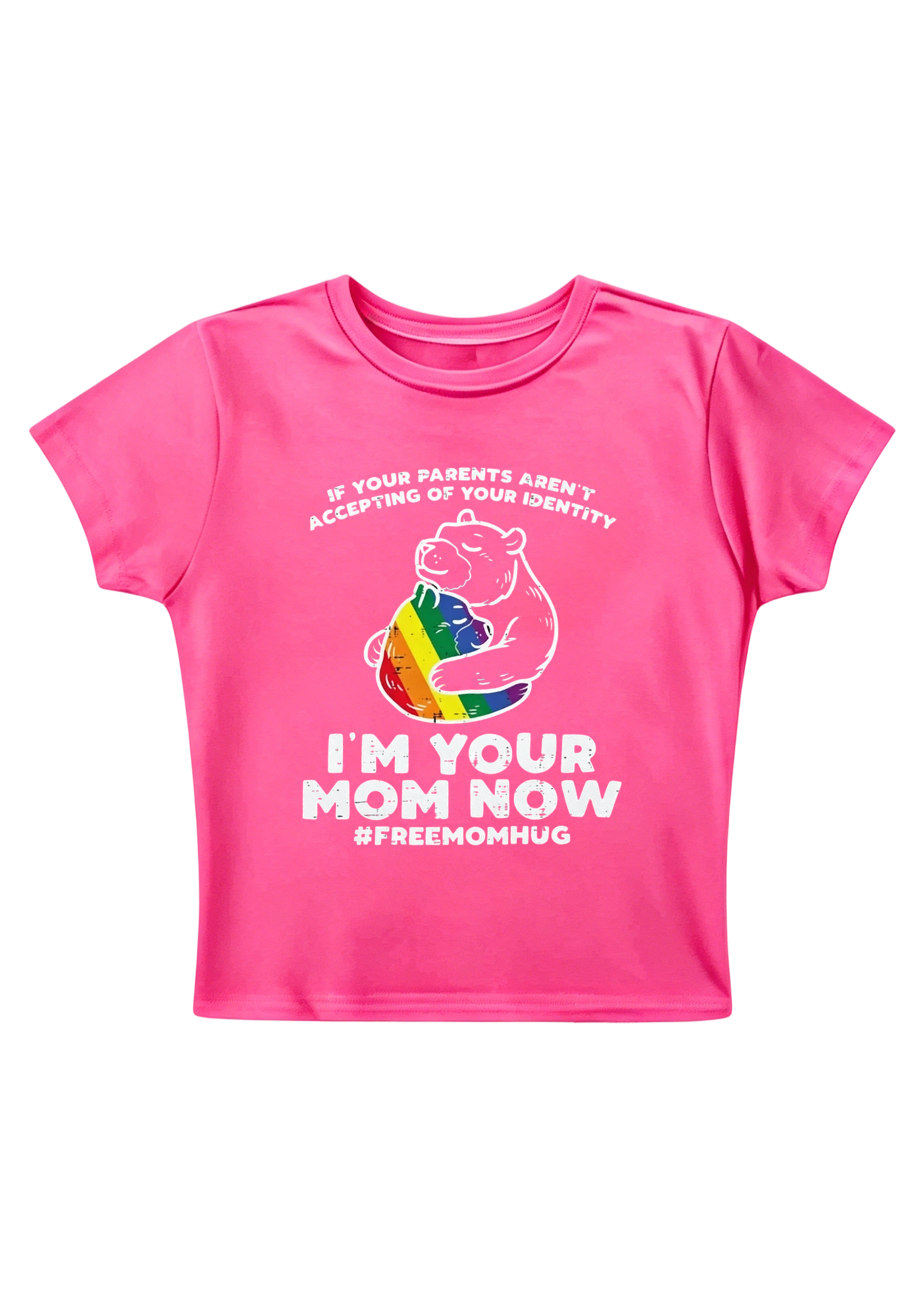 I'm Your Mom Now Y2K Baby Tee