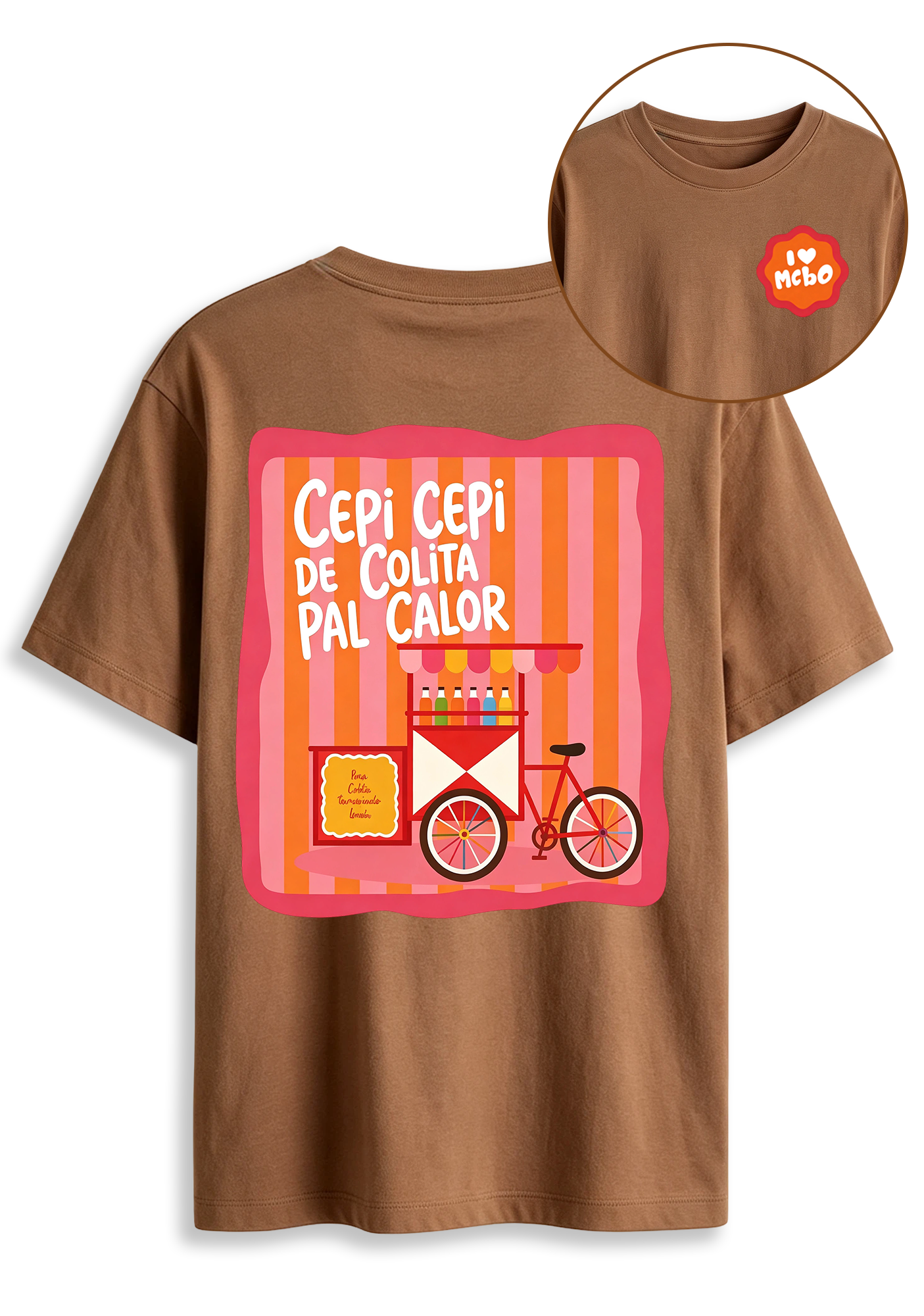 Cepi Cepi De Colita Pal Calor Venezuelan Street Cart Graphic T-Shirt