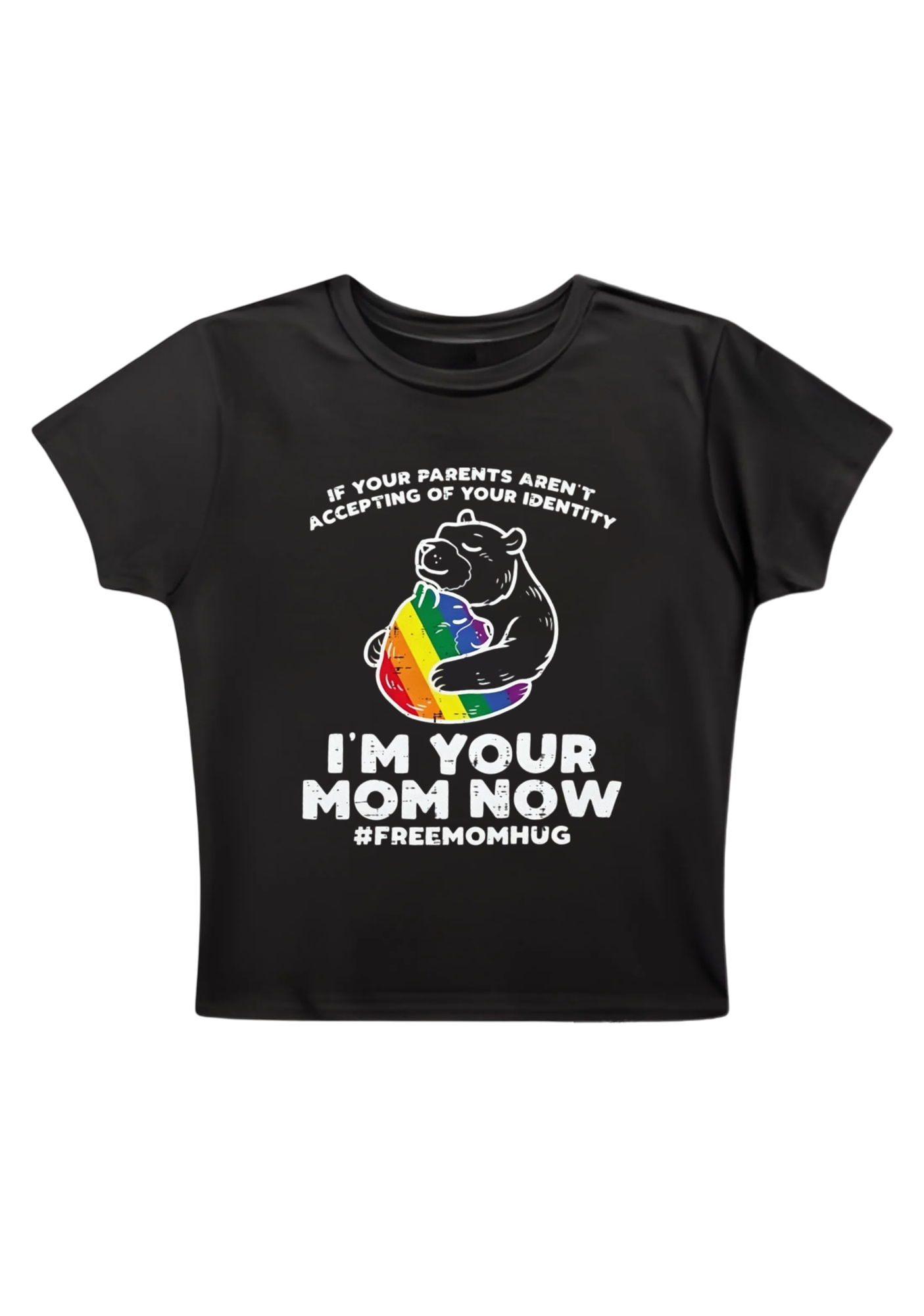 I'm Your Mom Now Y2K Baby Tee