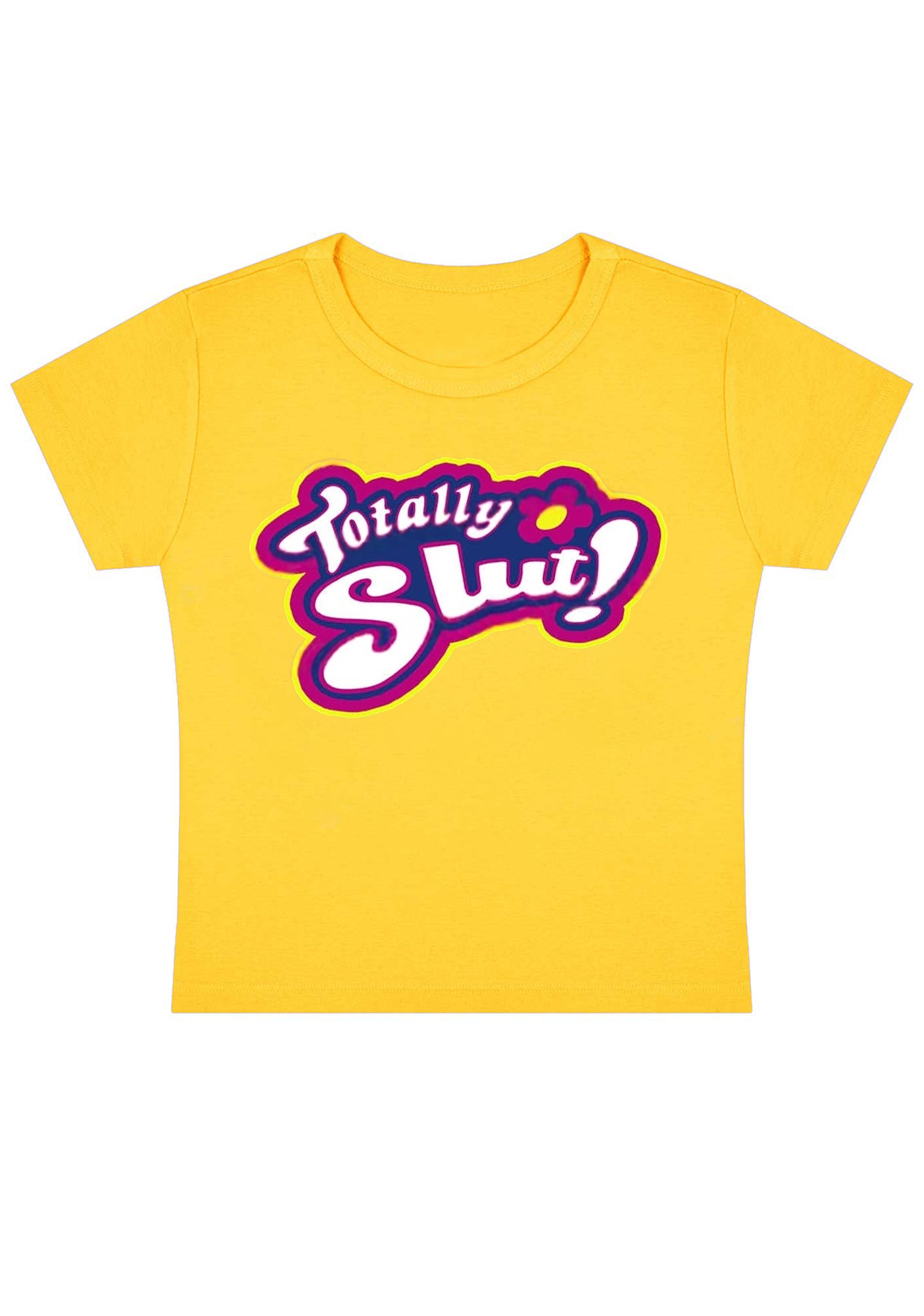 Totally SXXt Y2K Baby Tee