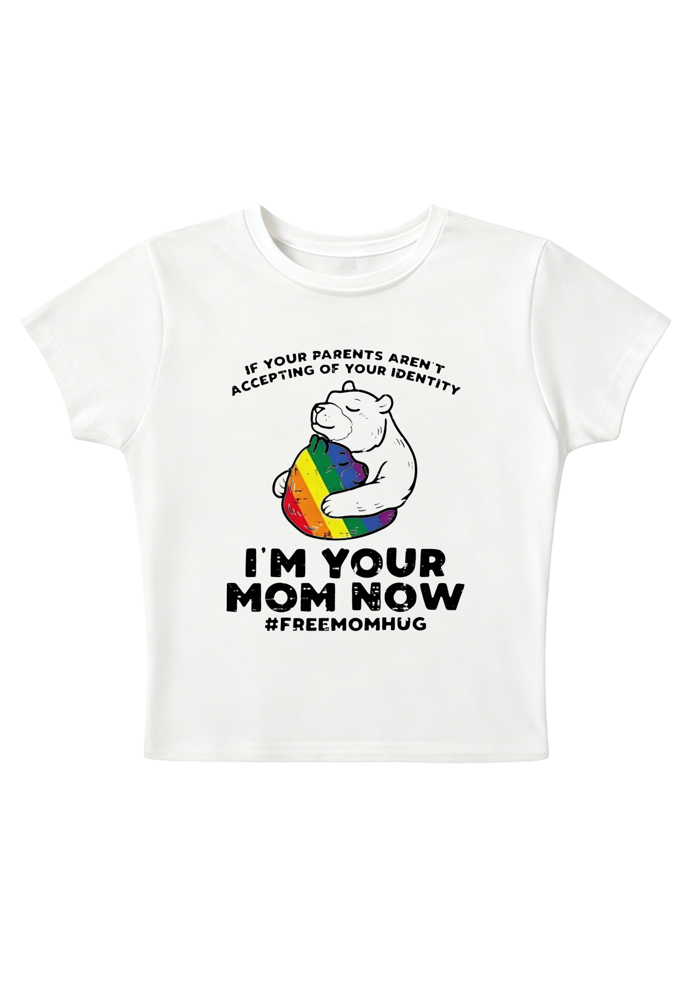 I'm Your Mom Now Y2K Baby Tee