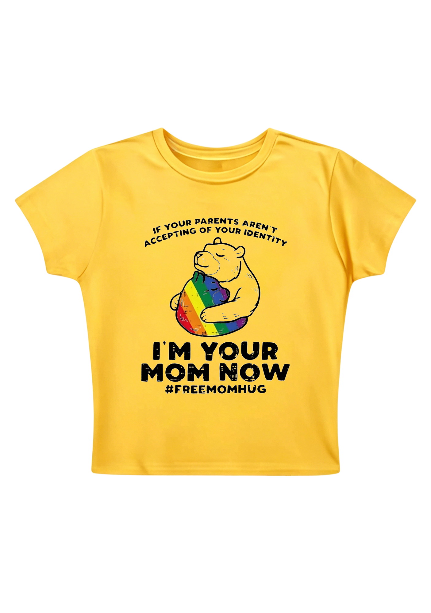 I'm Your Mom Now Y2K Baby Tee