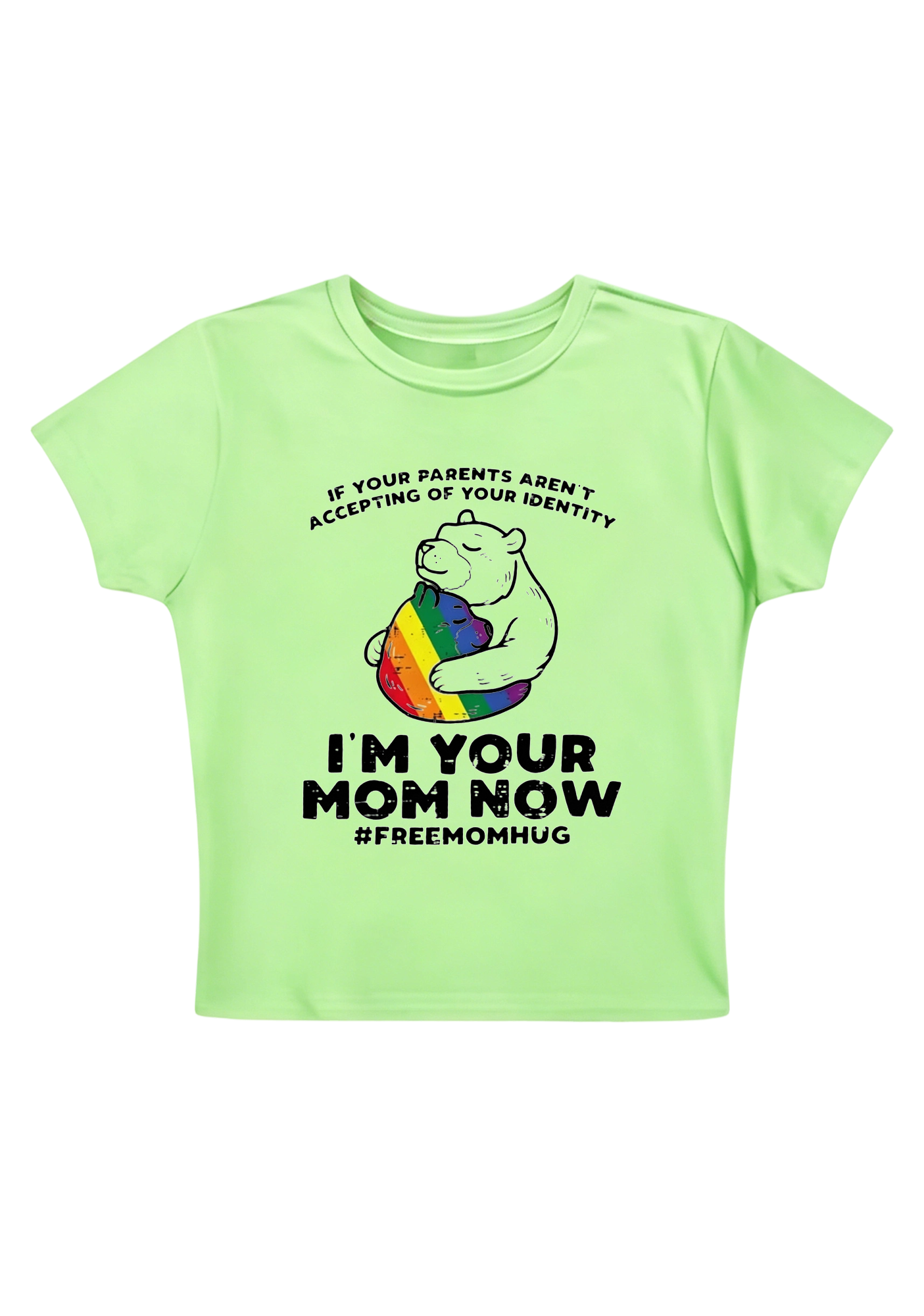 I'm Your Mom Now Y2K Baby Tee