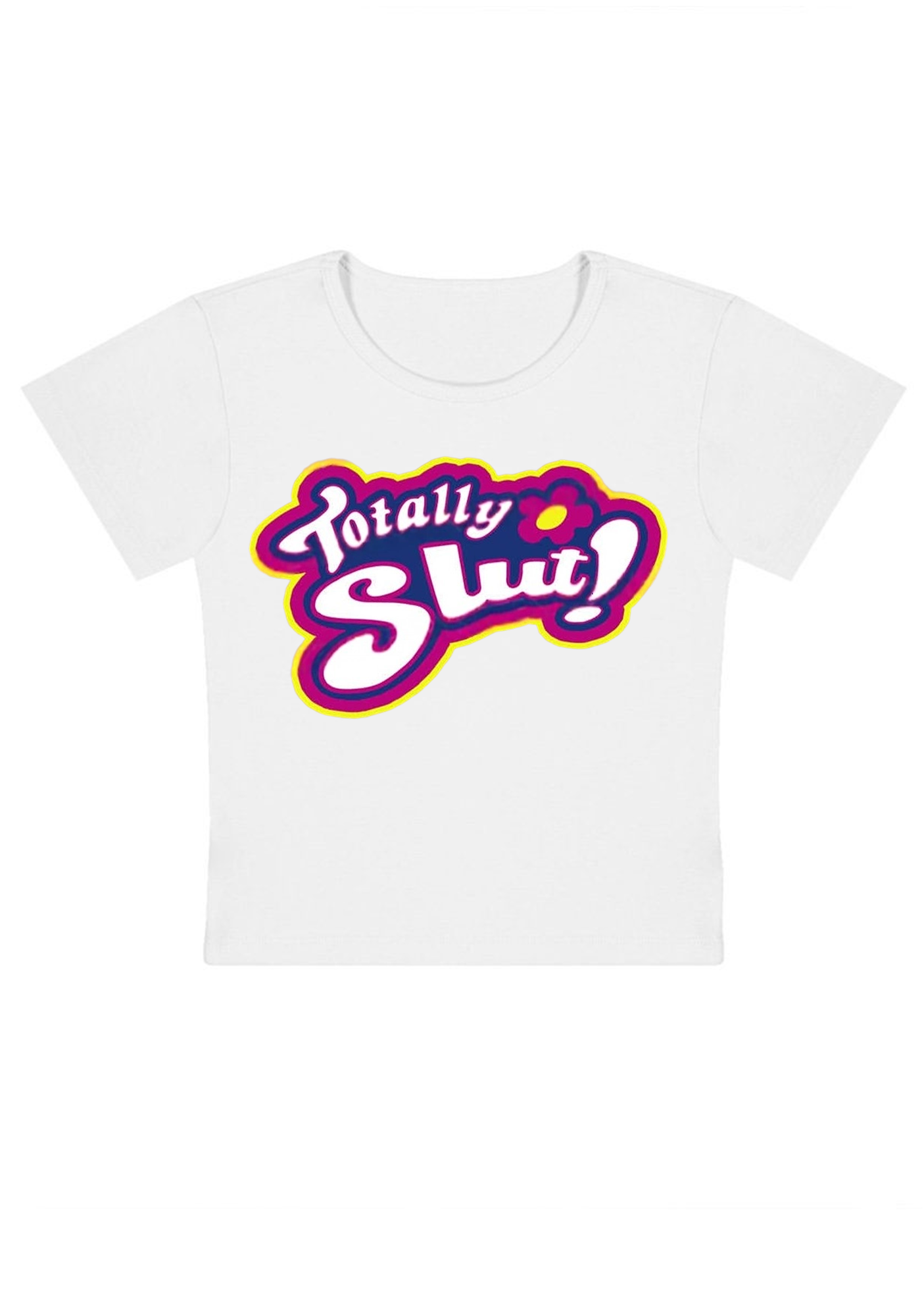 Totally SXXt Y2K Baby Tee