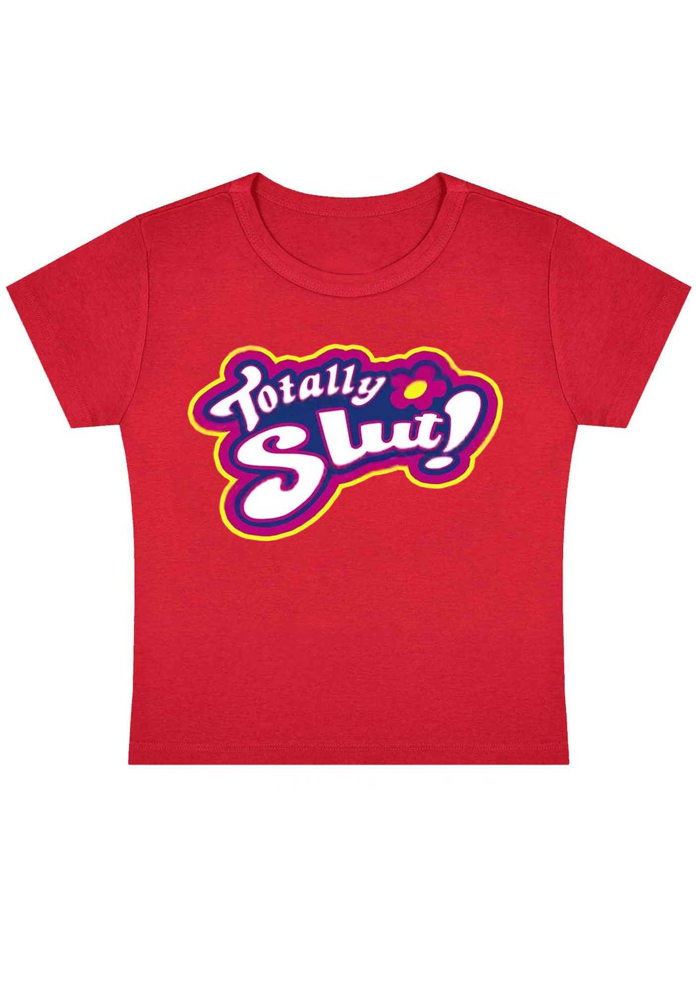Totally SXXt Y2K Baby Tee